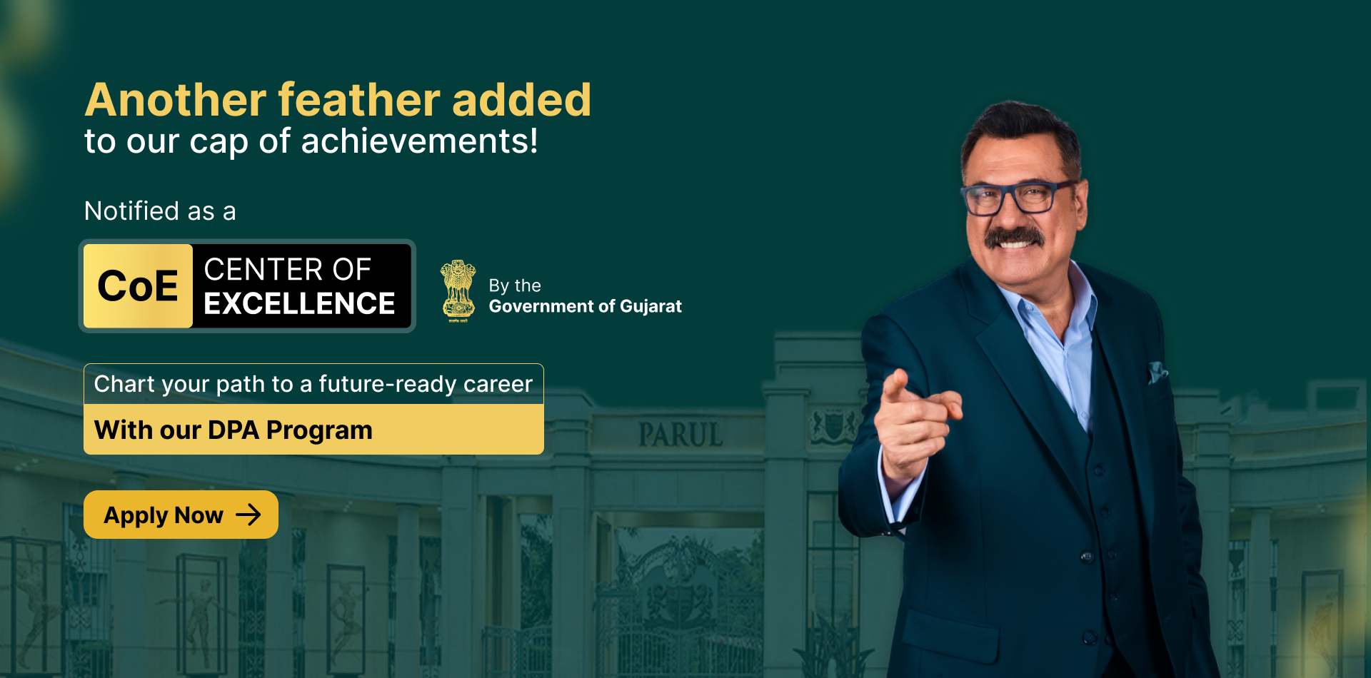 Parul University - banner