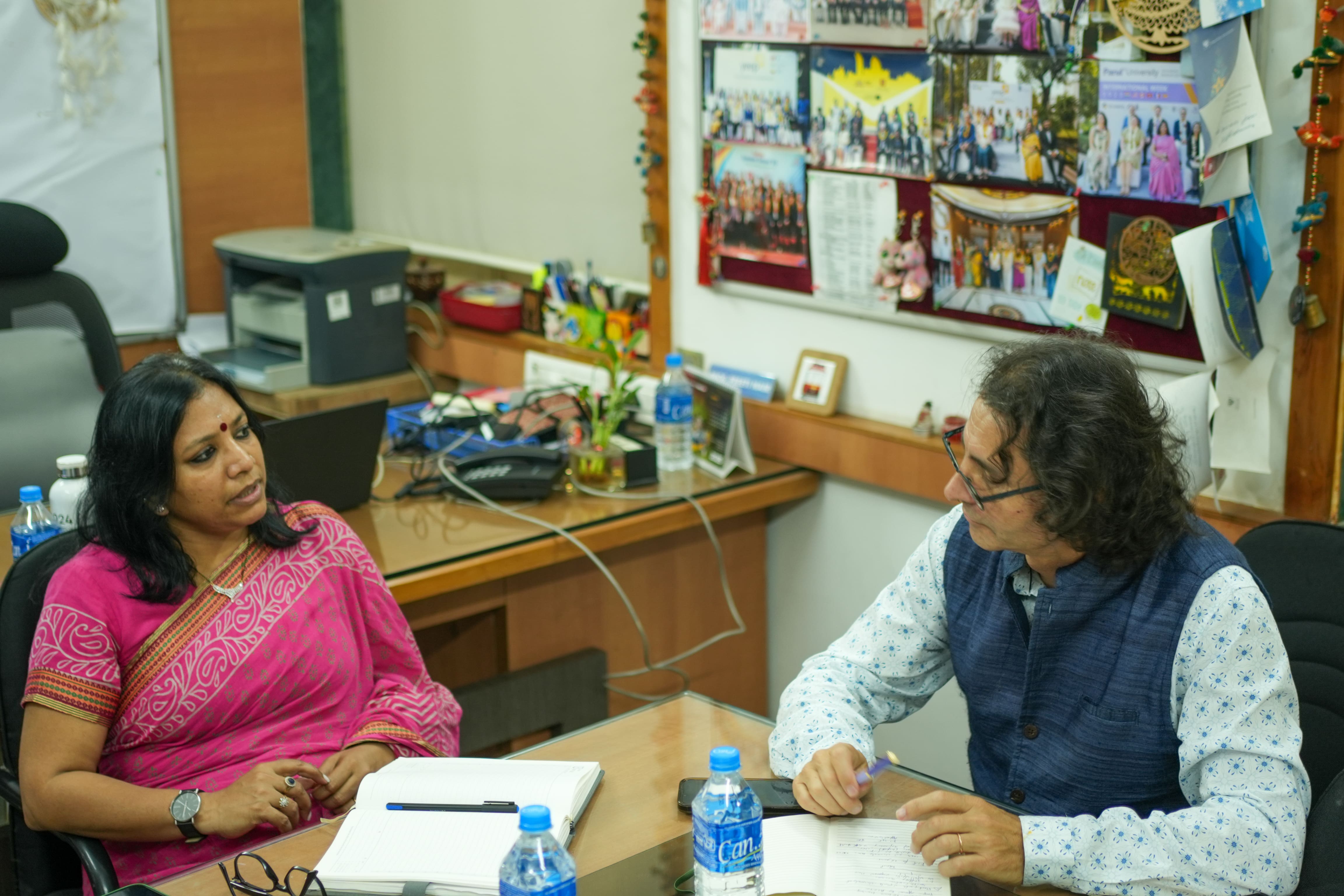 Mr. Laurent Chebassier visited Parul University