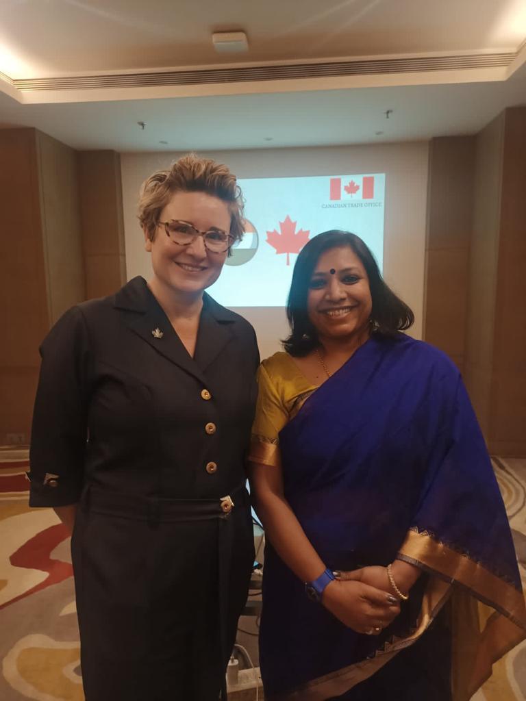 Dr. Preeti Nair Represented Parul University in Meet & Greet and High Tea, organized by ICBC and Canadian Trade Office 2022