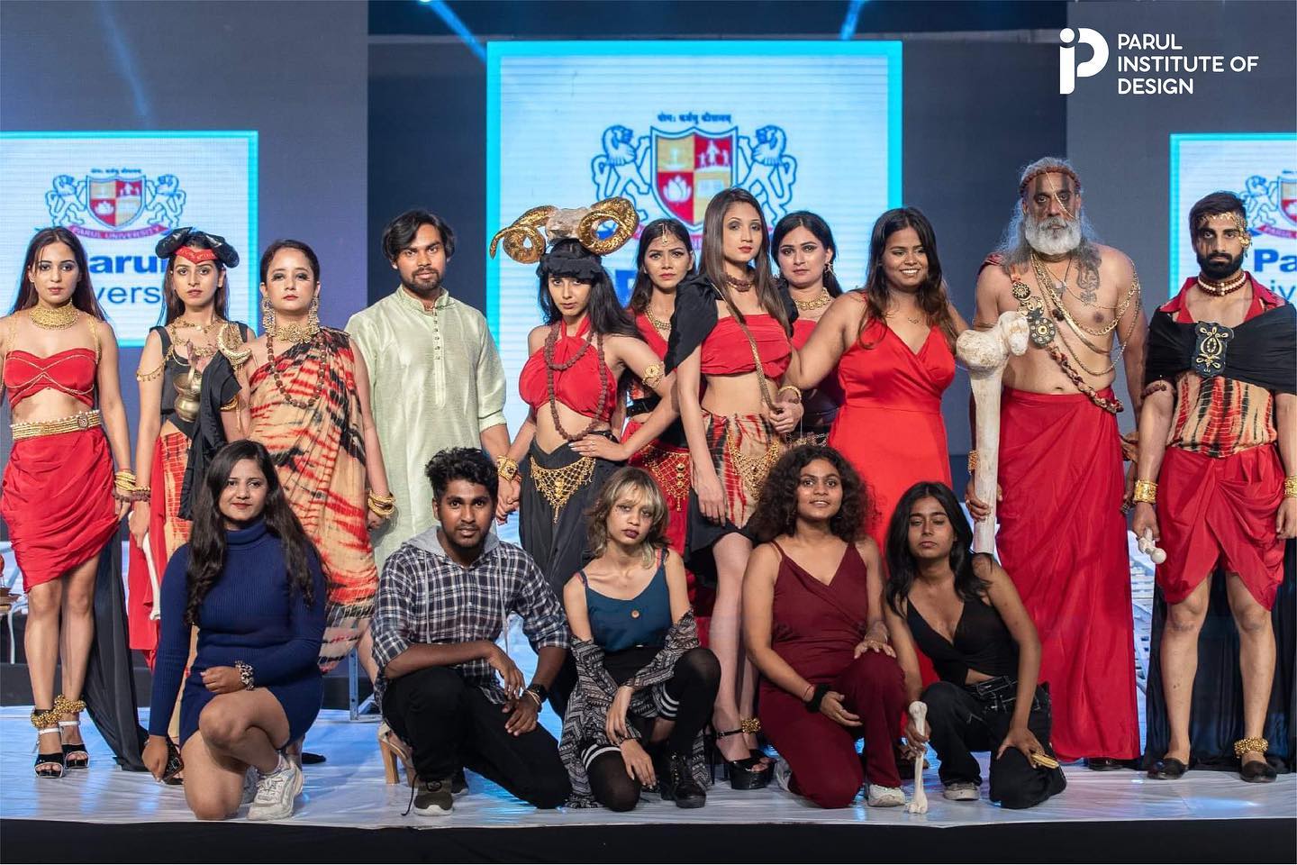 A team of 4 design students give immense pride to the university by bagging accolades at the International Fashion Show week in Nepal