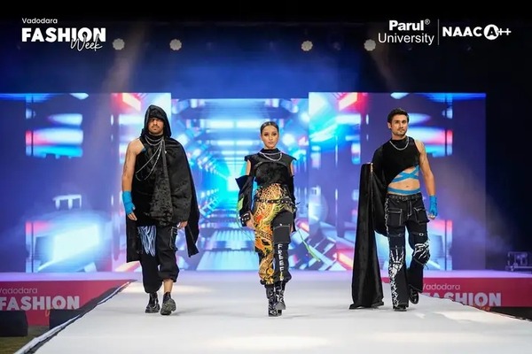 PU’s institute of Design shines the limelight on fashion in the city through the finest design collections during Vadodara Fashion Week