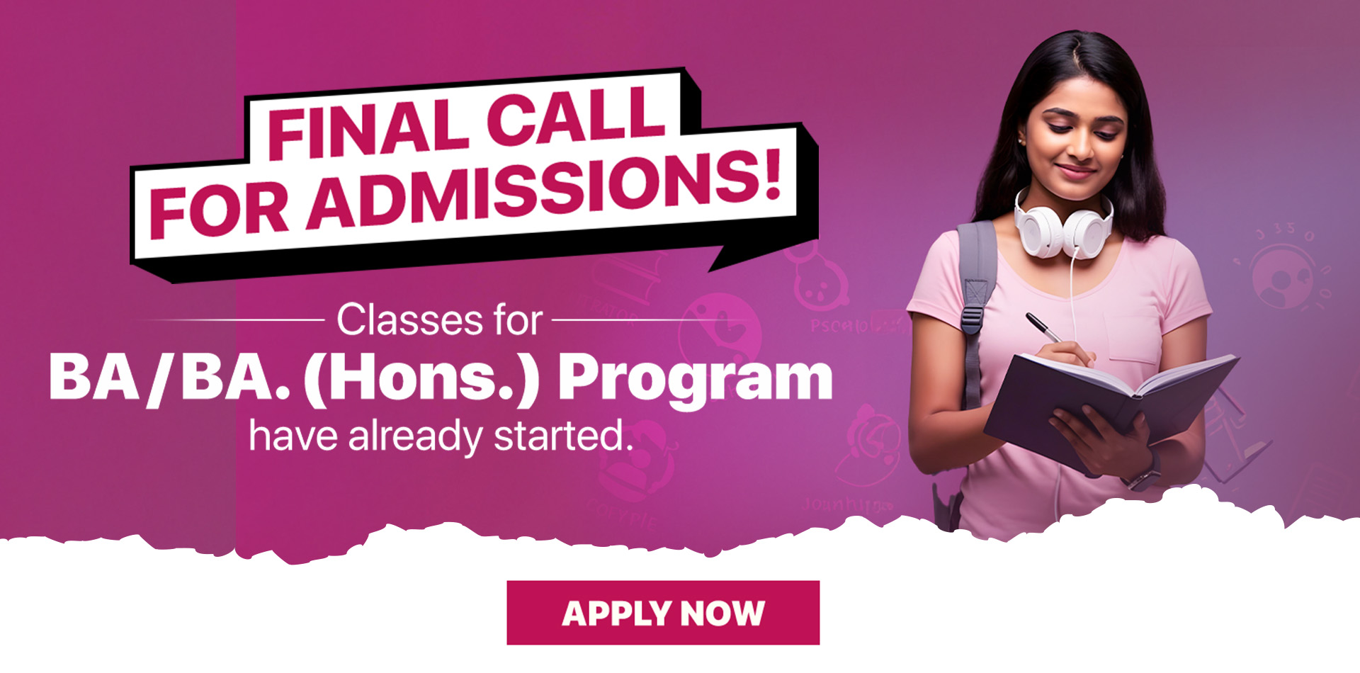 Parul University - banner