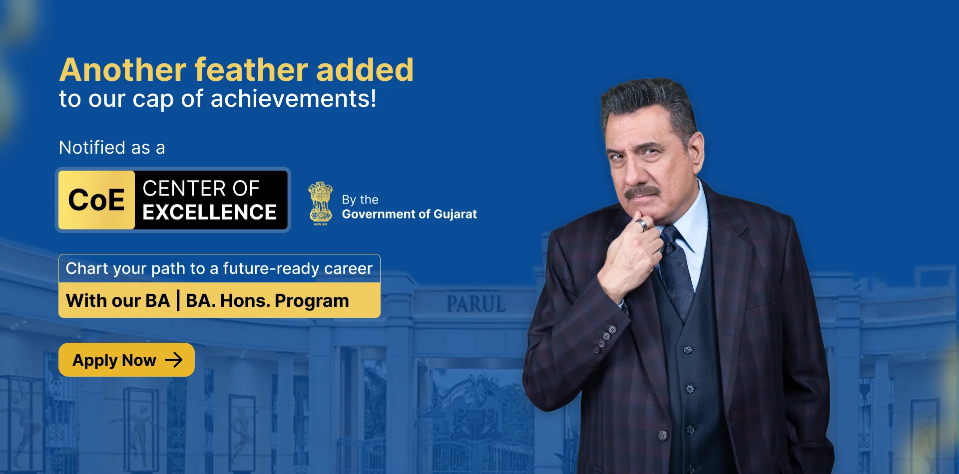 Parul University - banner