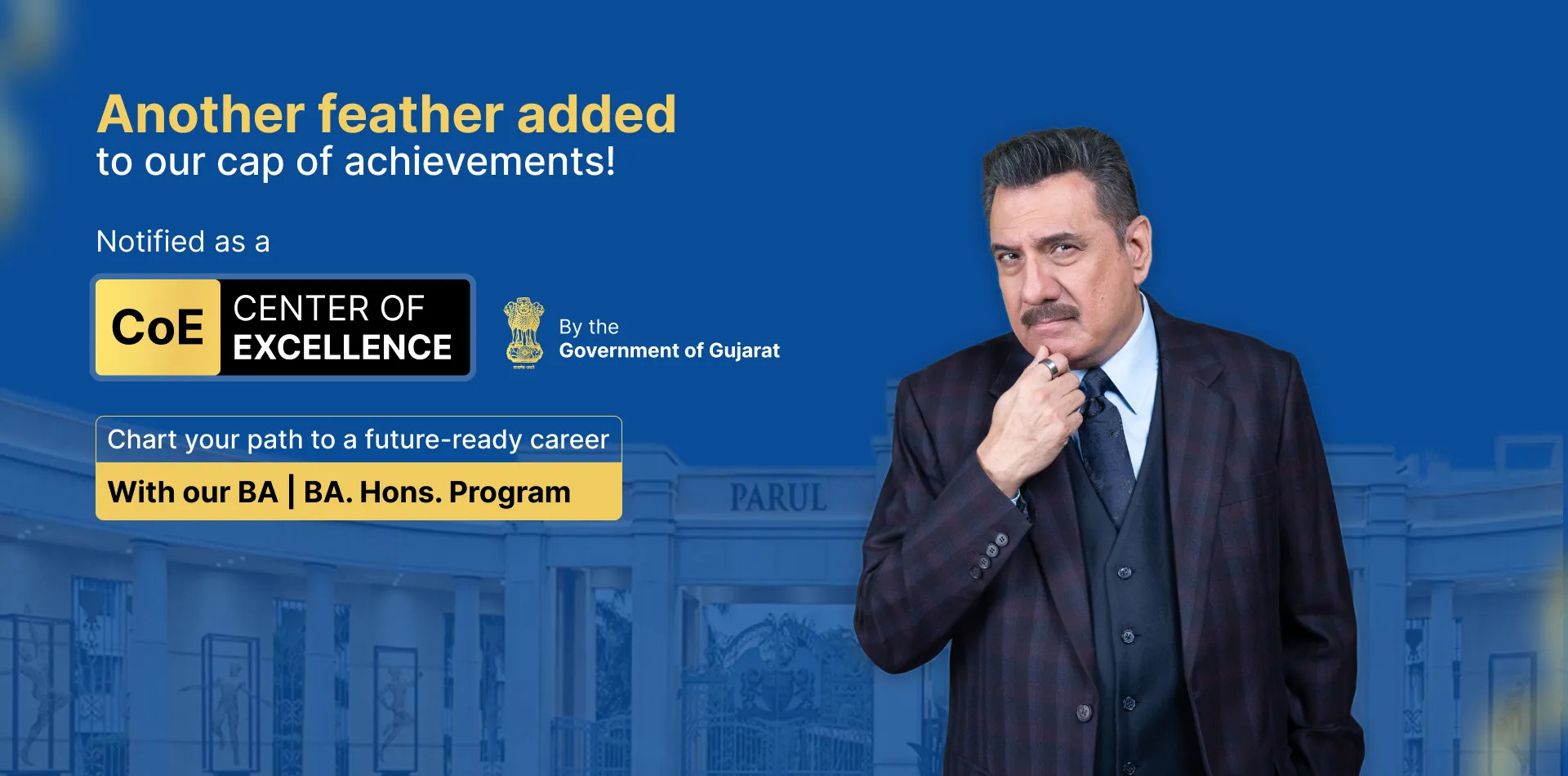 Parul University - banner