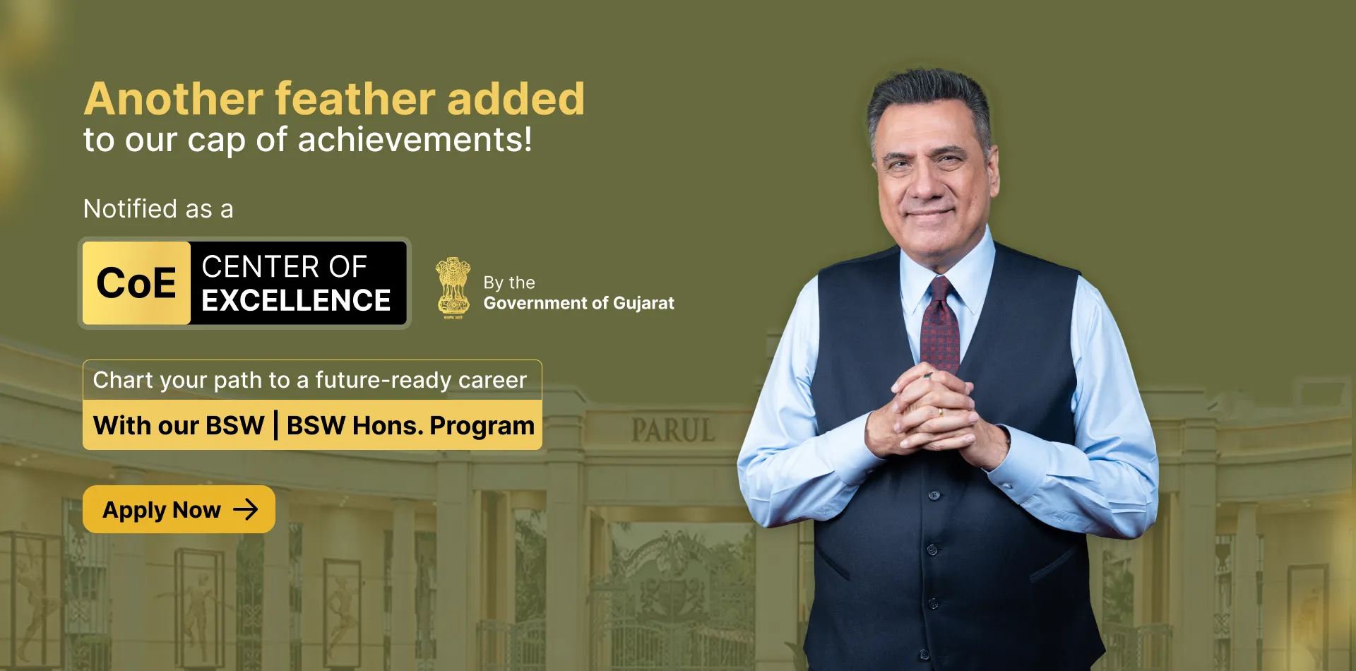 Parul University - banner