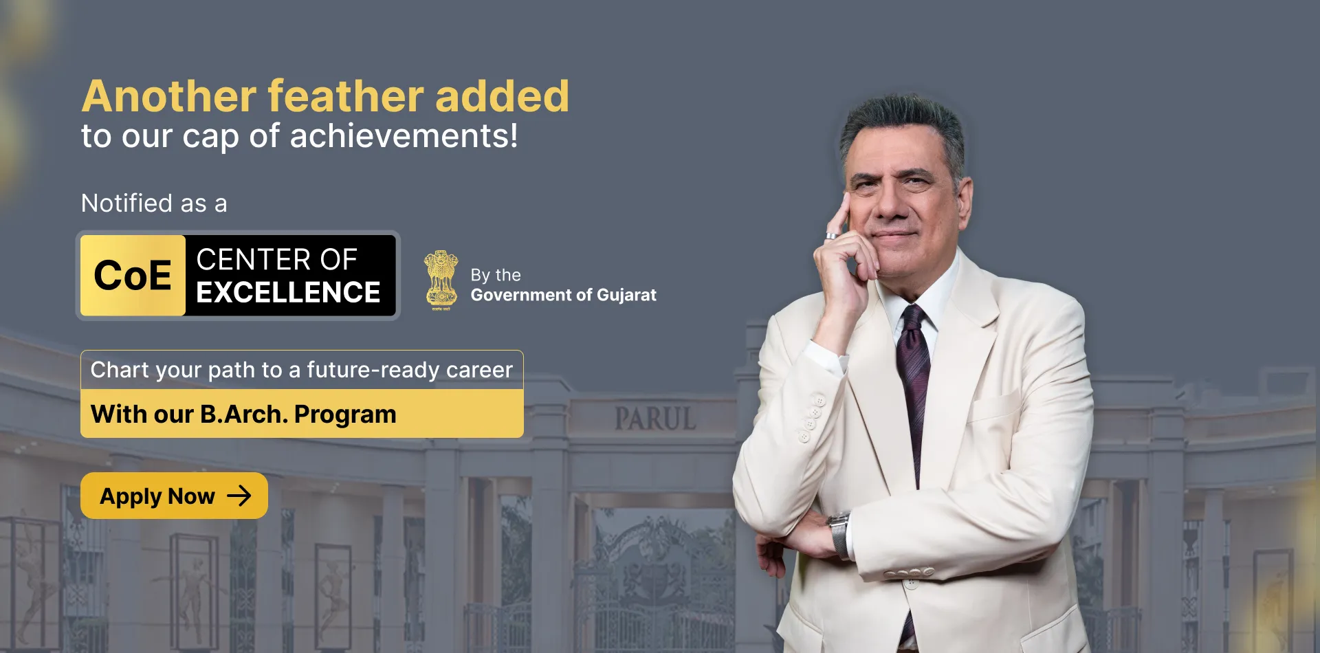 Parul University - banner