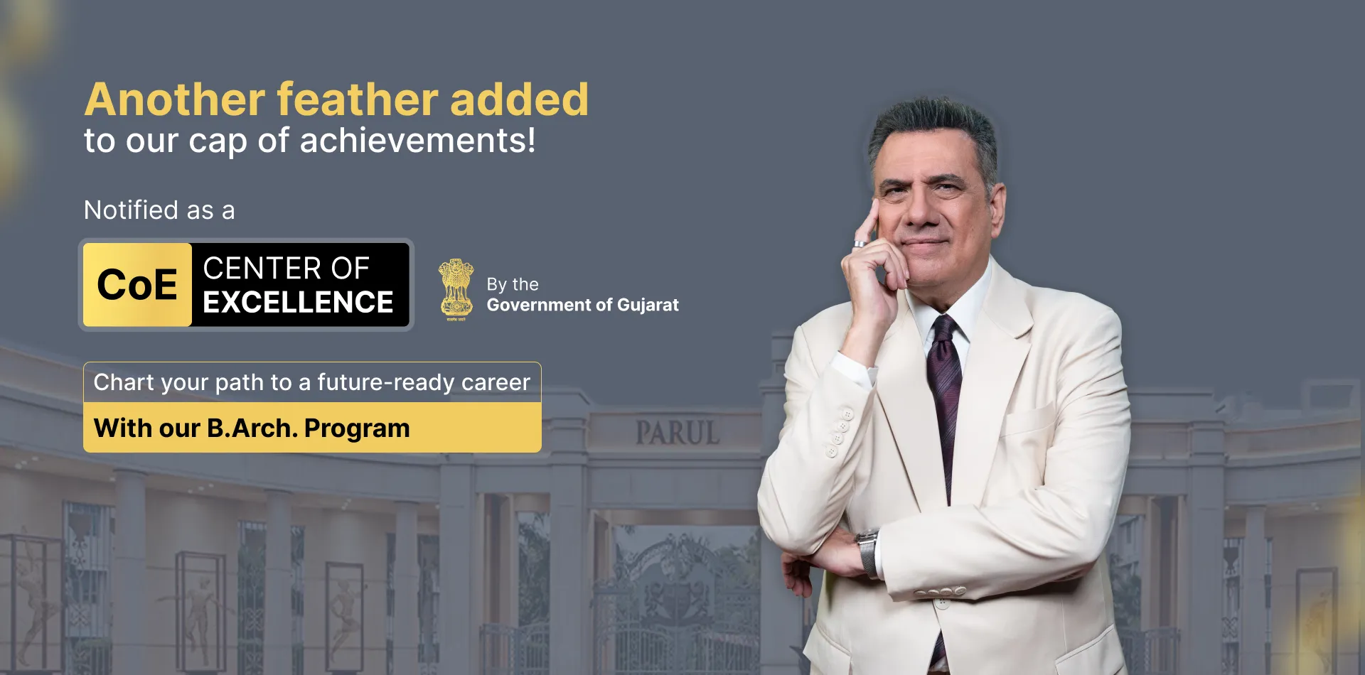 Parul University - banner