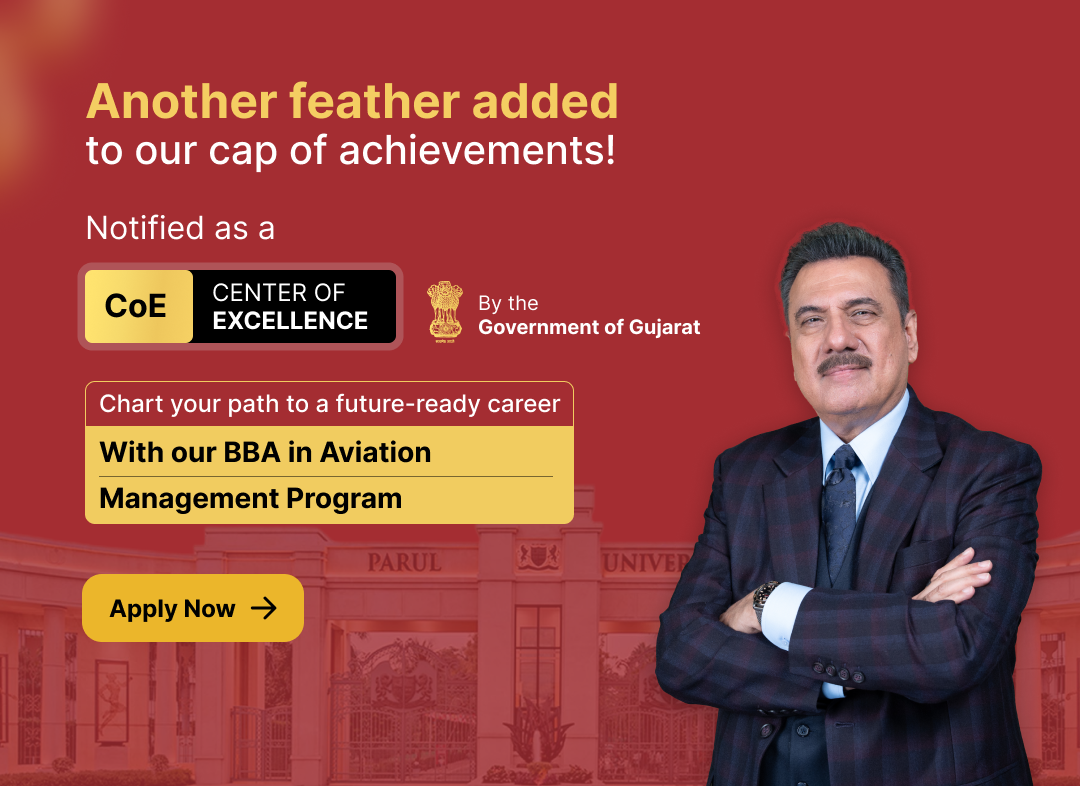 Parul University - banner