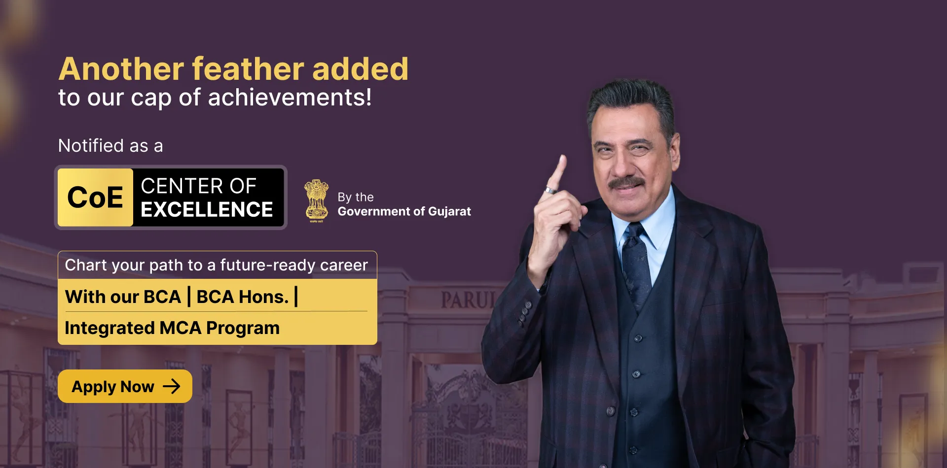 Parul University - banner