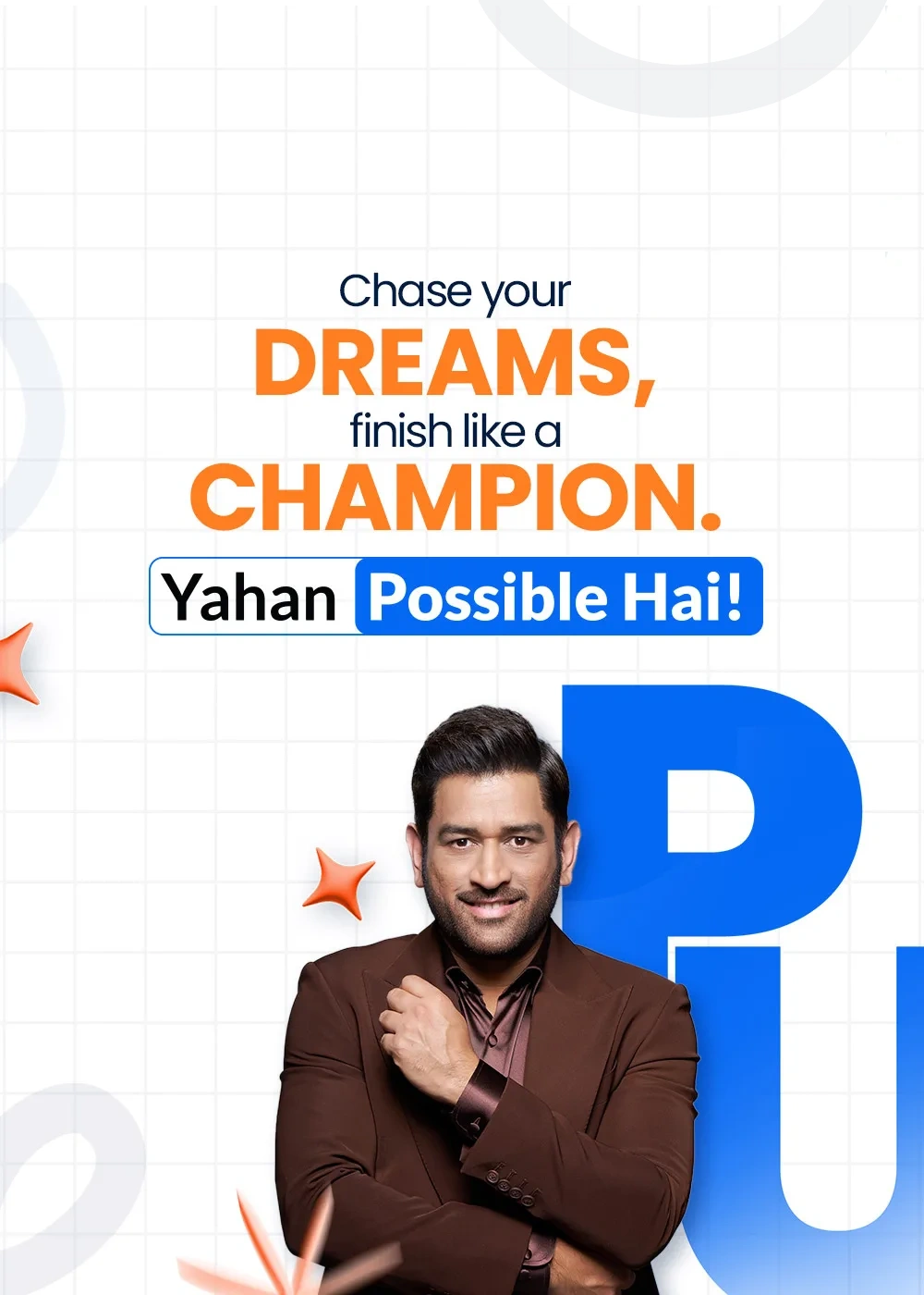 Chase Your Dreams, Finish like a Champion - Parul University