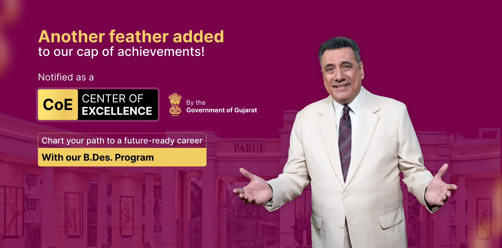Parul University - banner