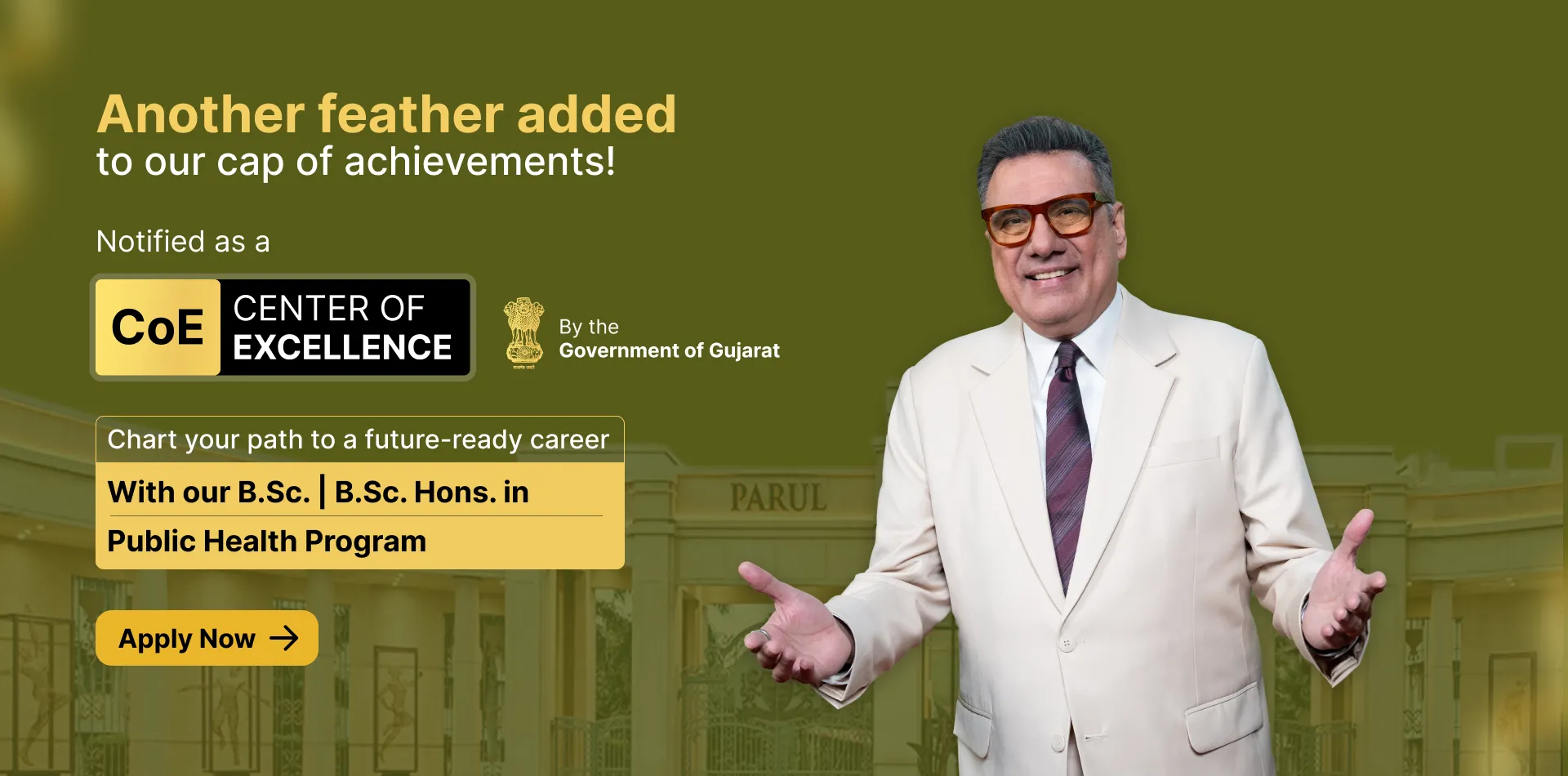Parul University - banner