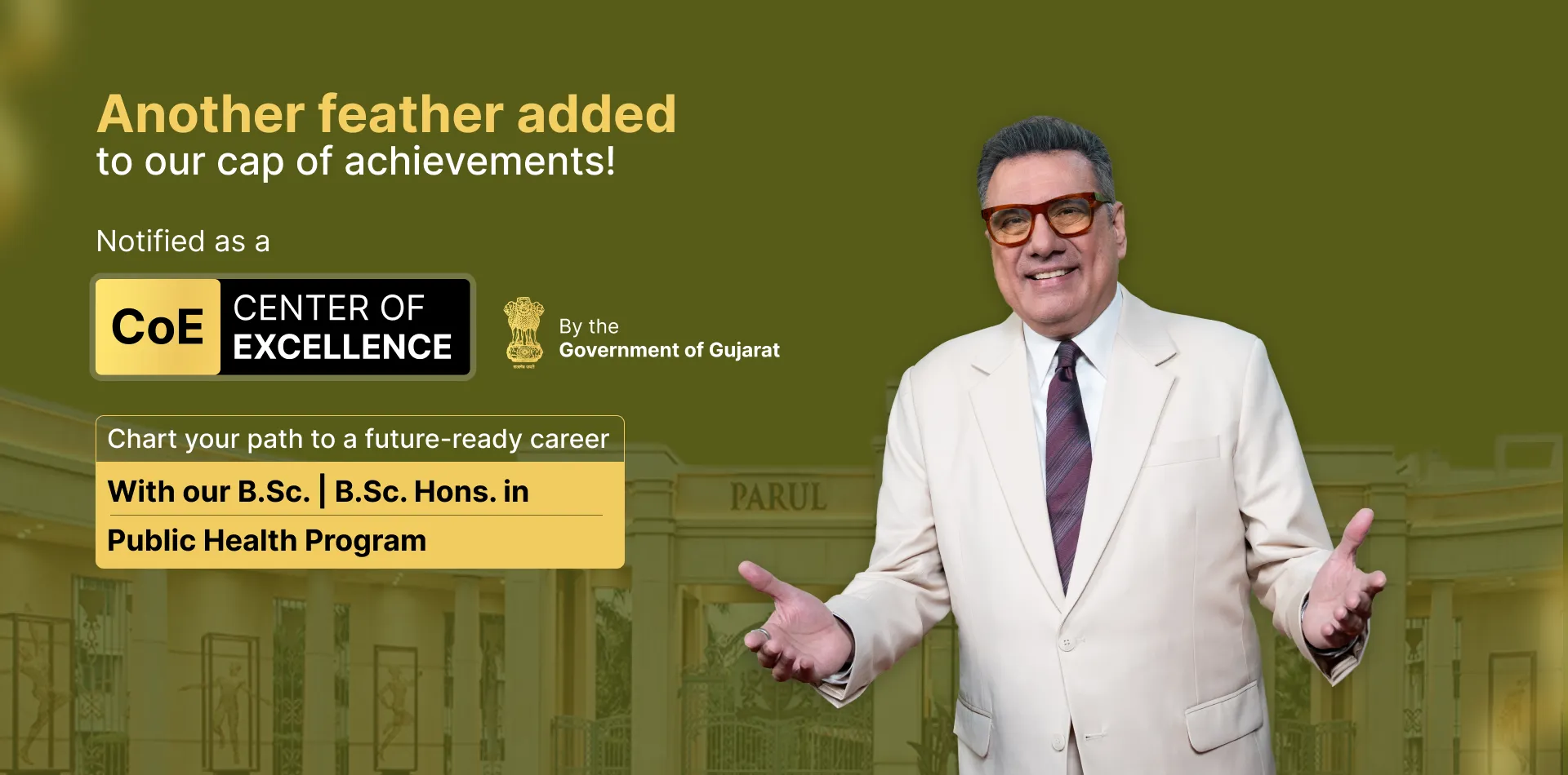 Parul University - banner