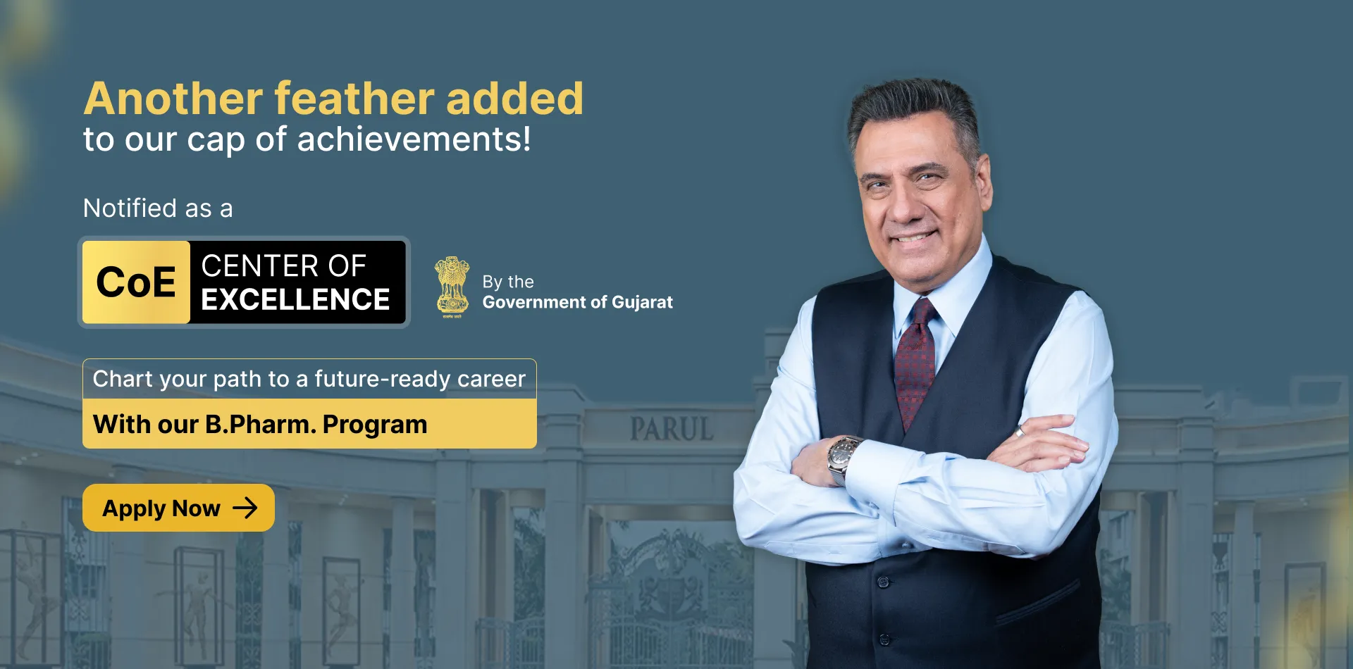 Parul University - banner