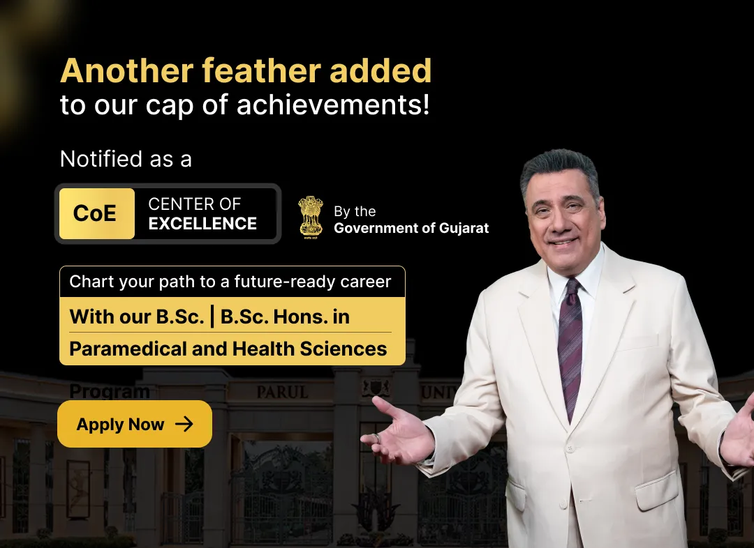 Parul University - banner