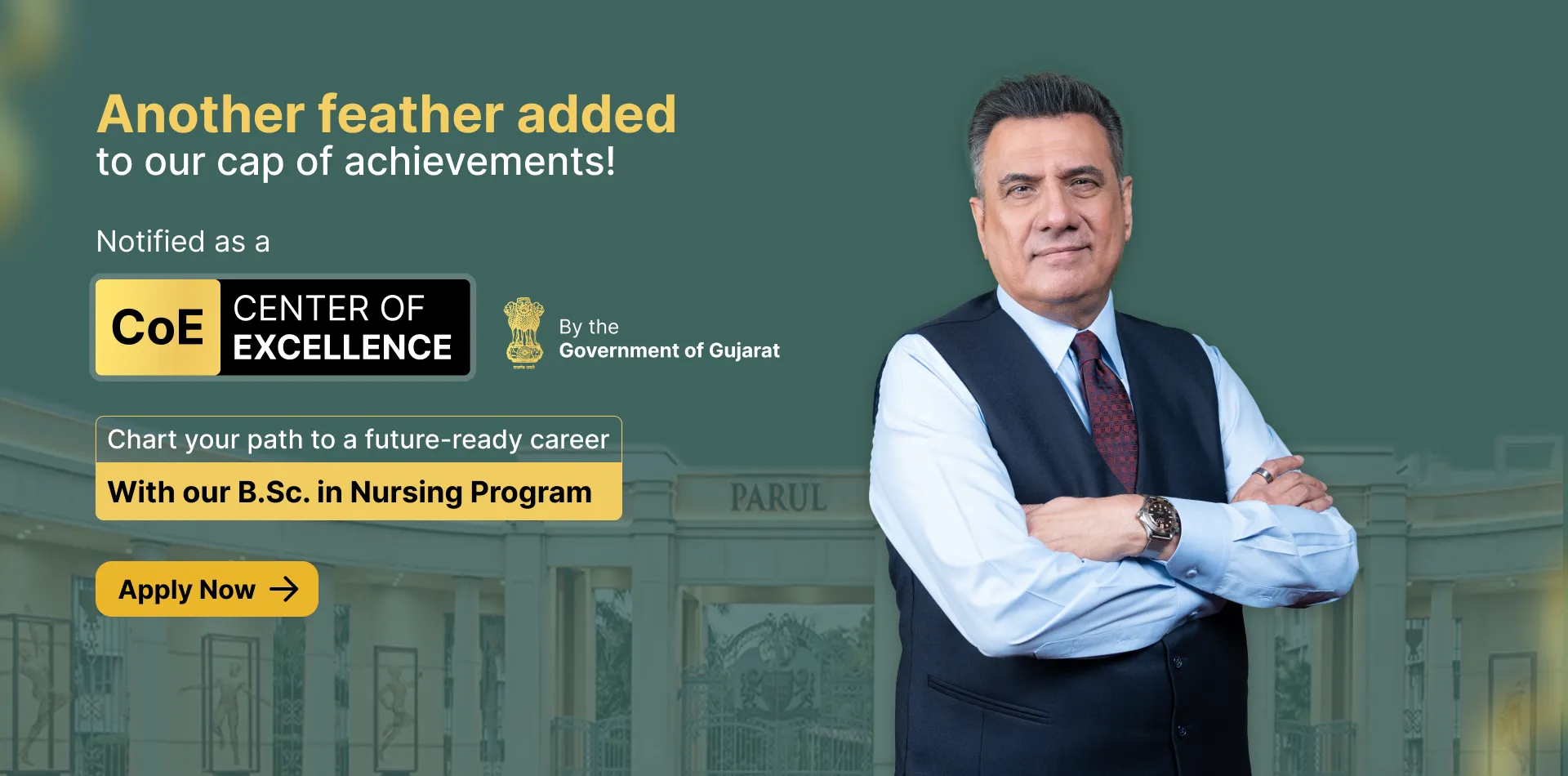 Parul University - banner