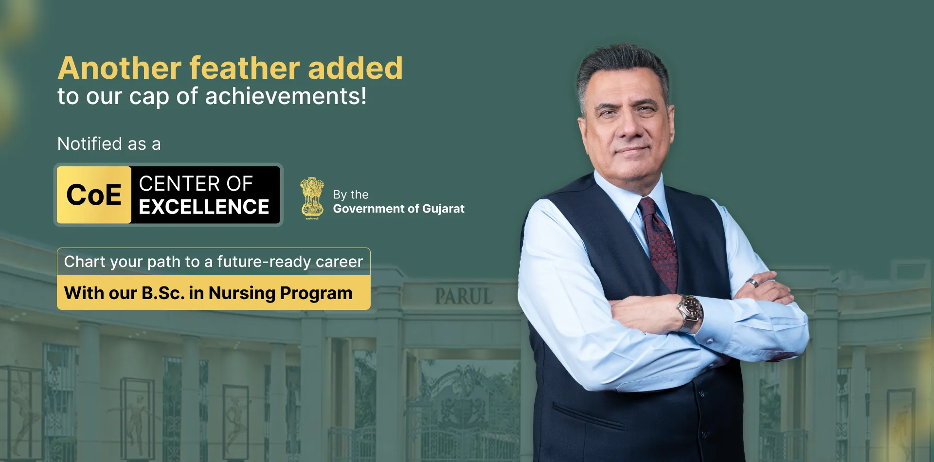 Parul University - banner