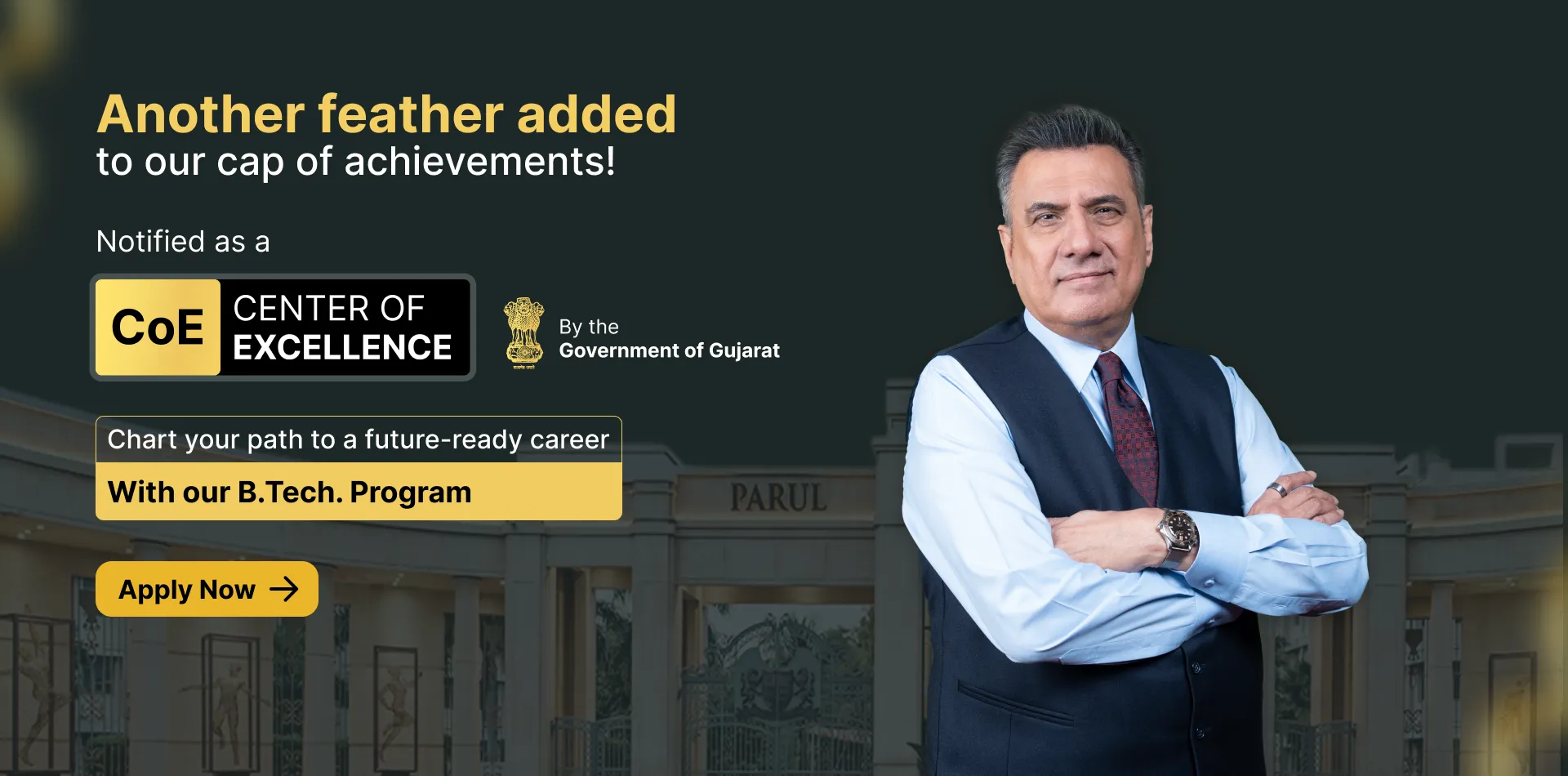 Parul University - banner