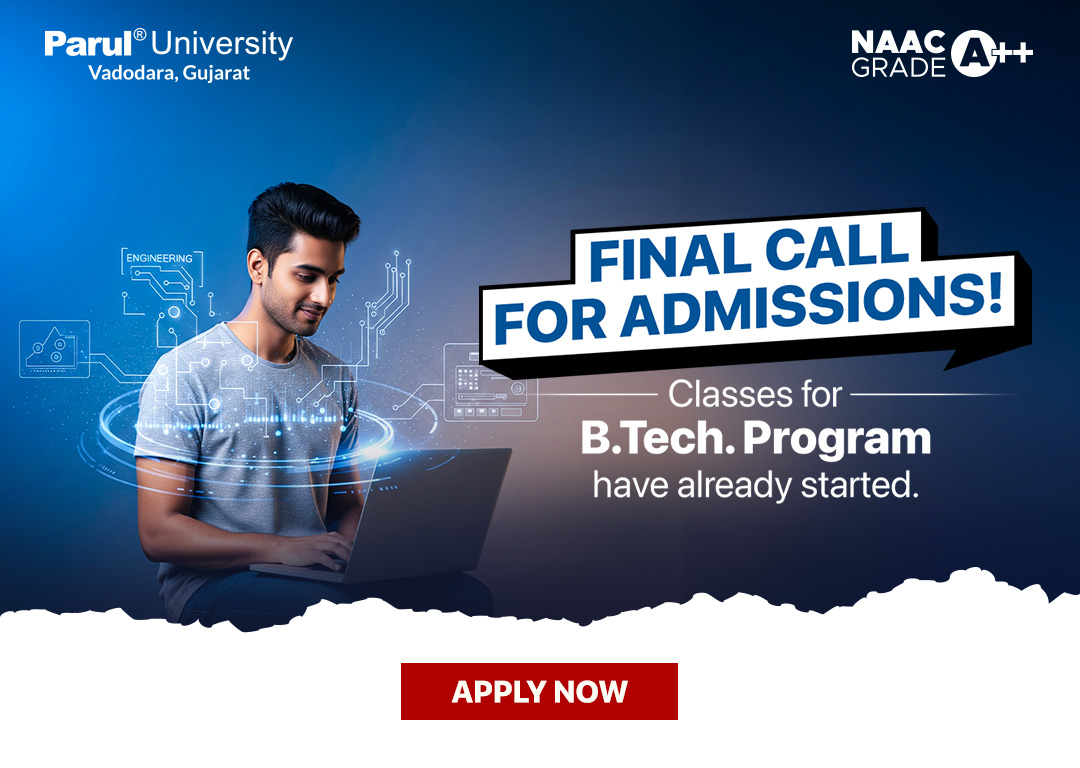 Parul University - banner