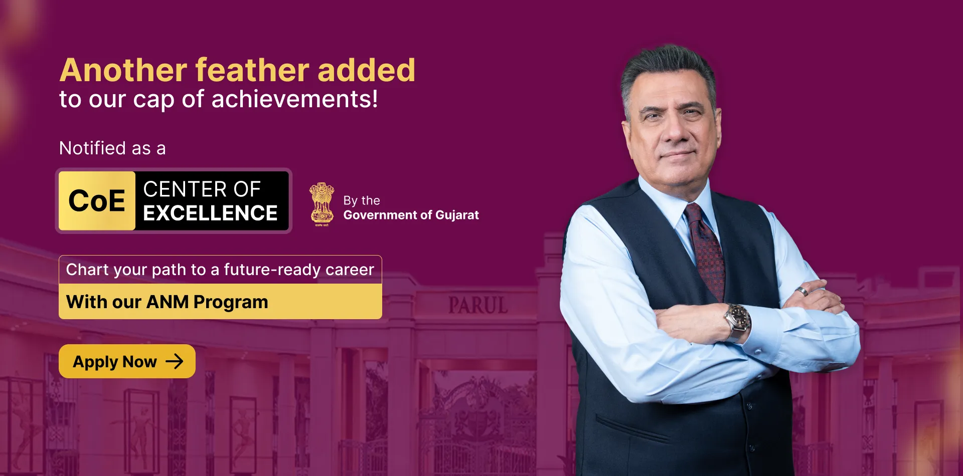 Parul University - banner