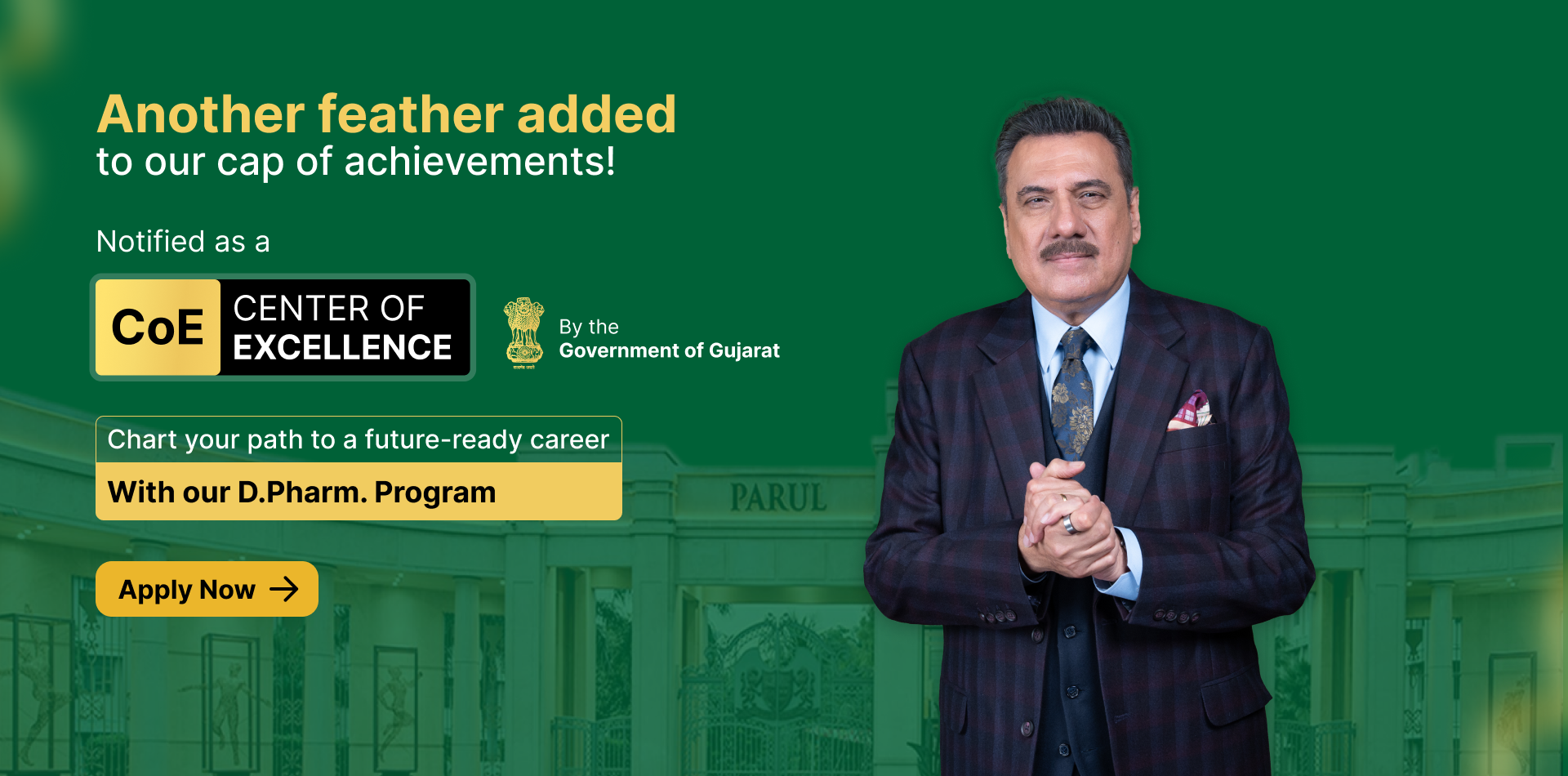 Parul University - banner