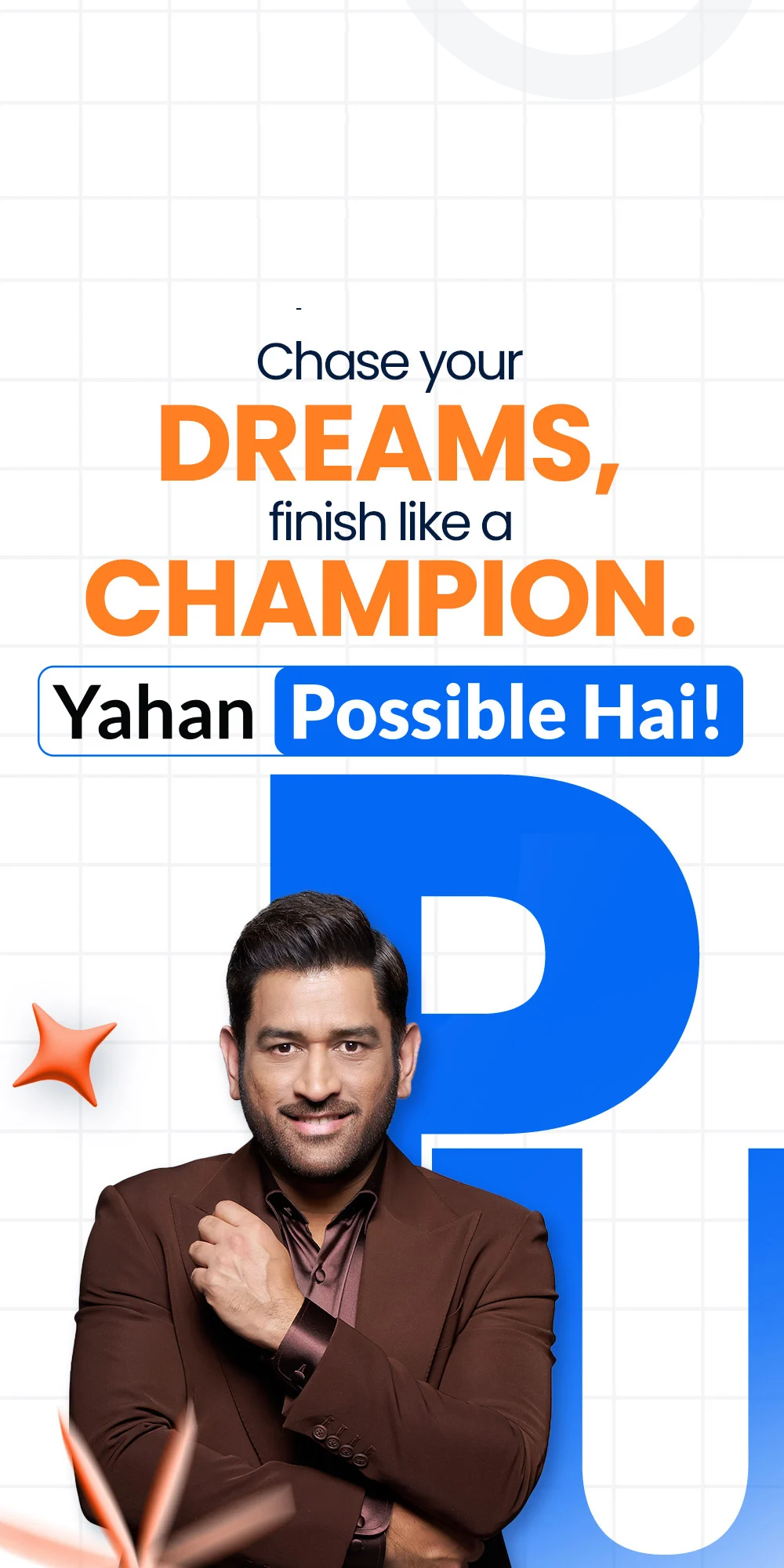 Chase Your Dreams, Finish like a Champion - Parul University