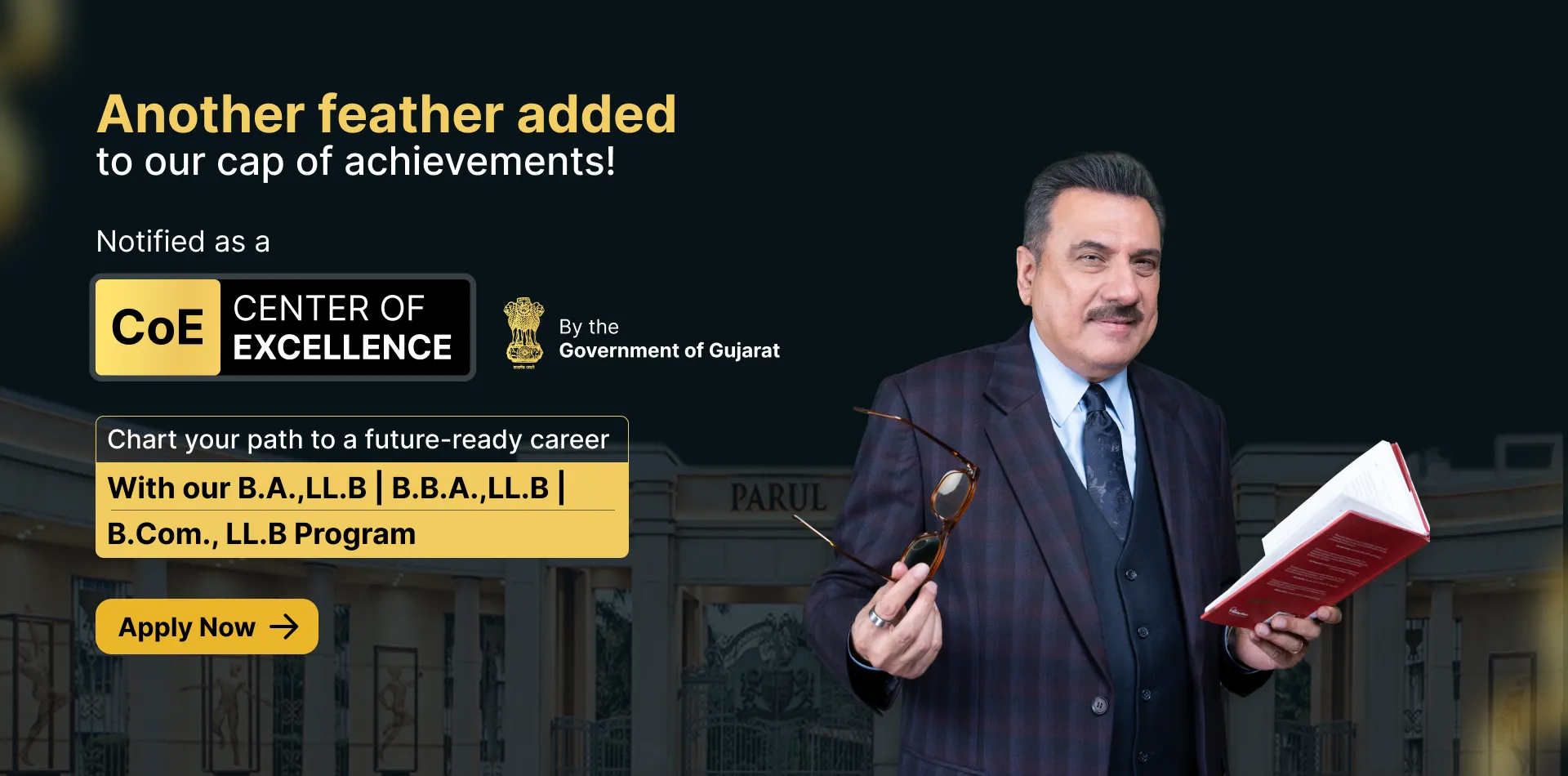 Parul University - banner