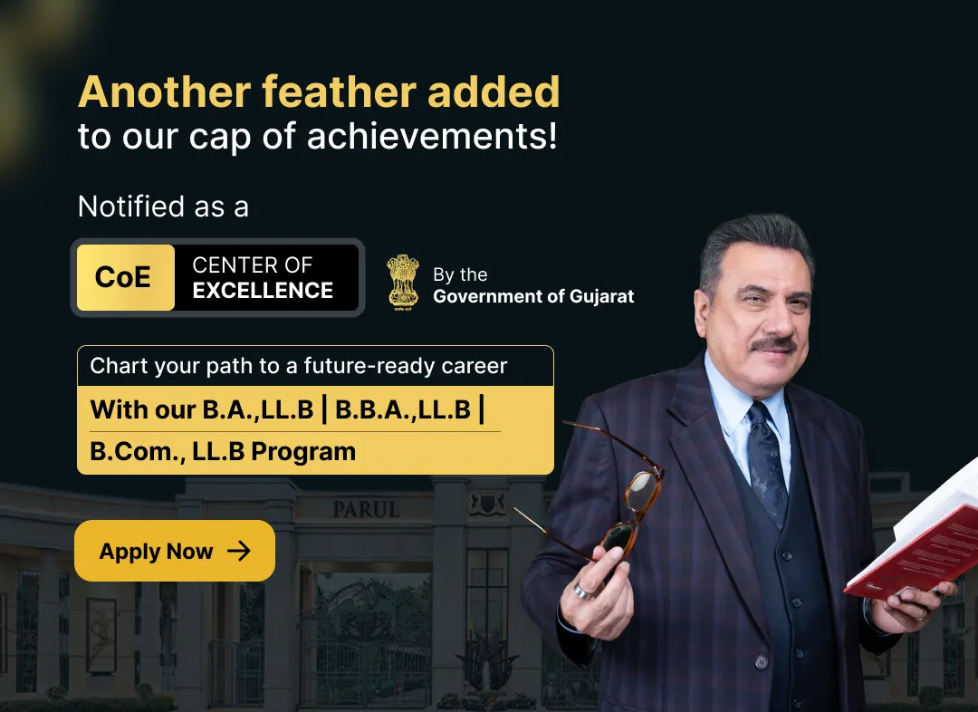 Parul University - banner