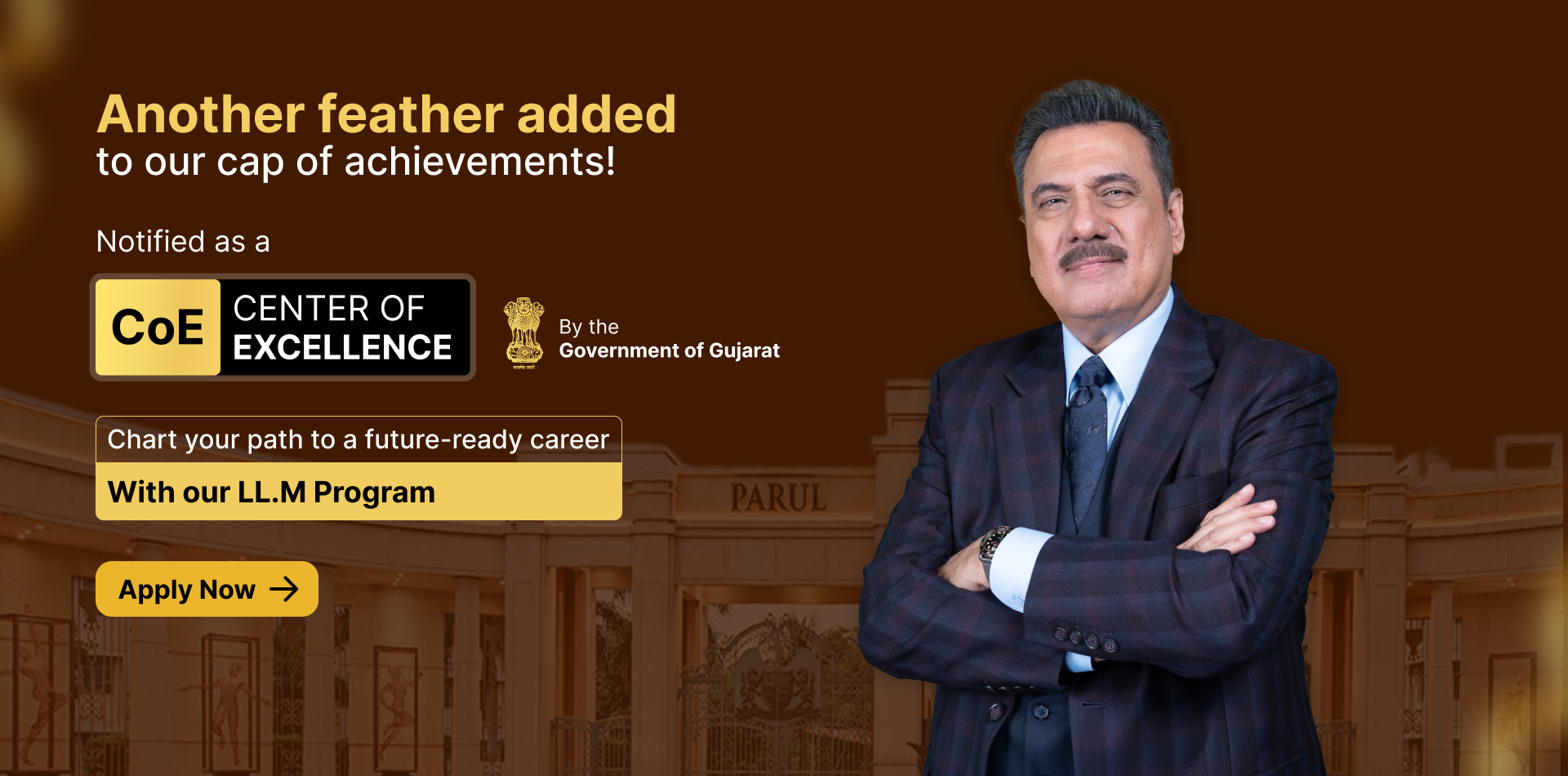 Parul University - banner