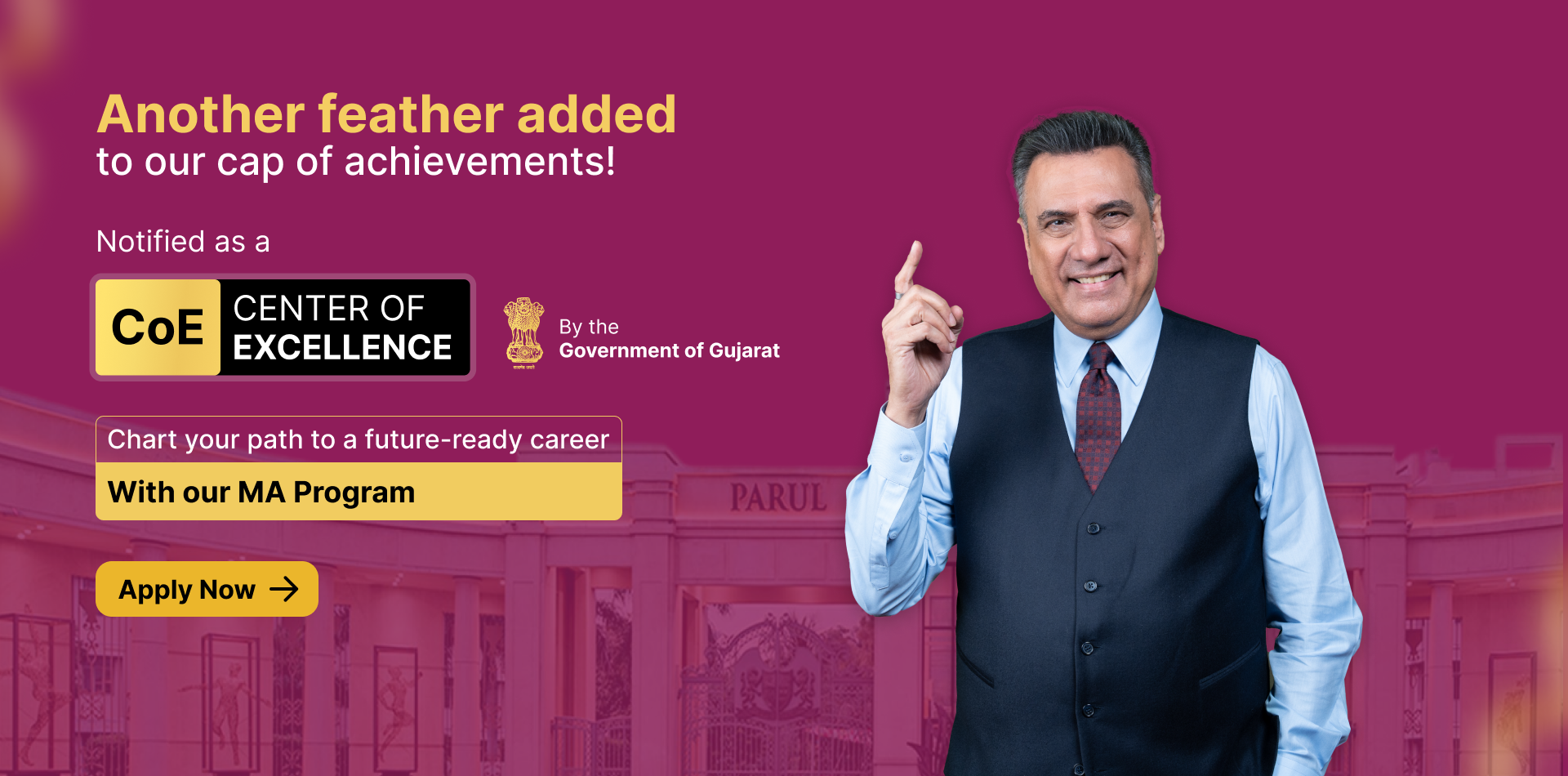 Parul University - banner