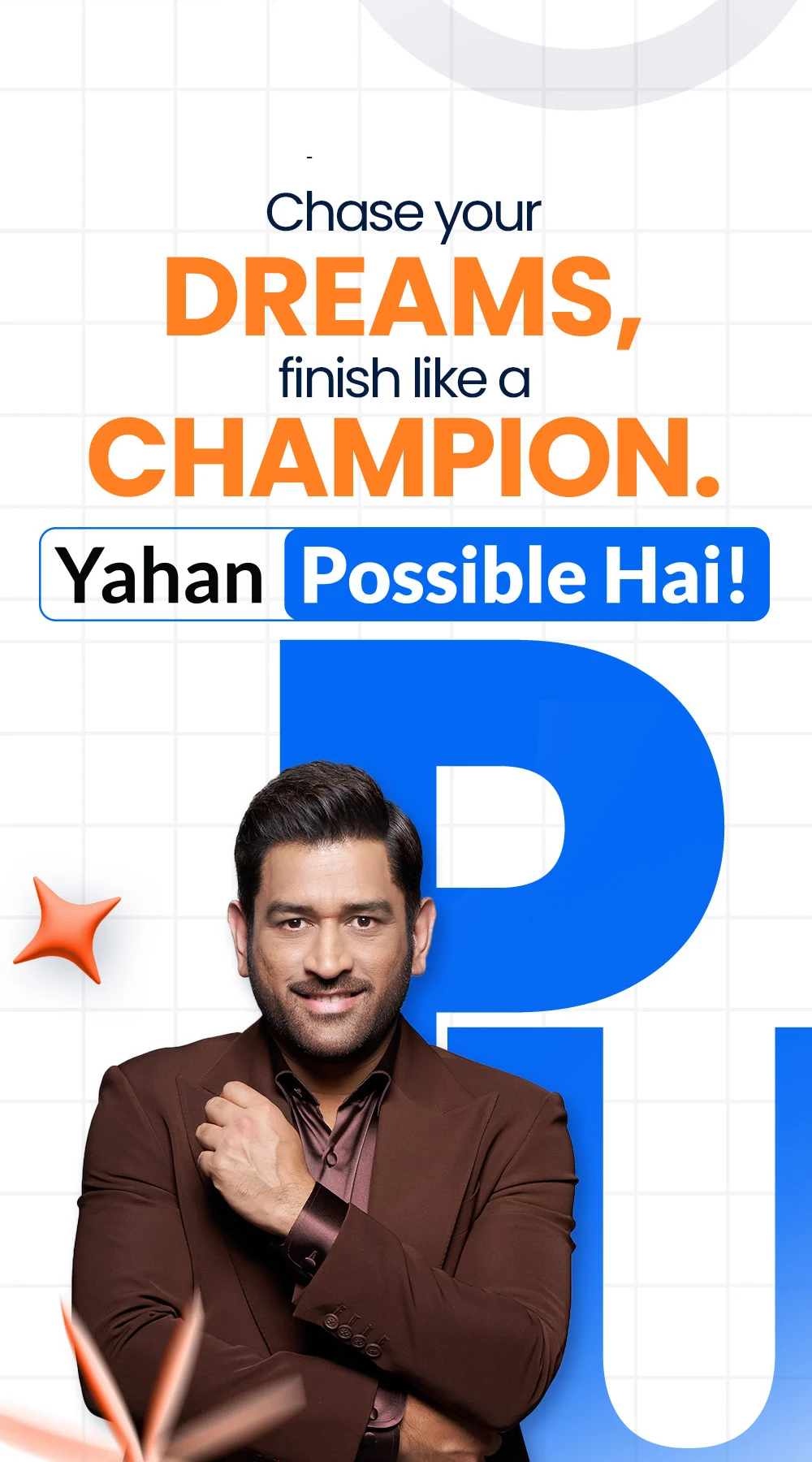 Chase Your Dreams, Finish like a Champion - Parul University