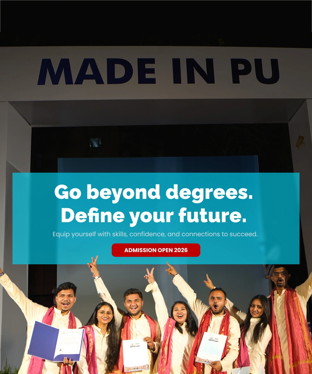 Go beyond degrees. Define your future.