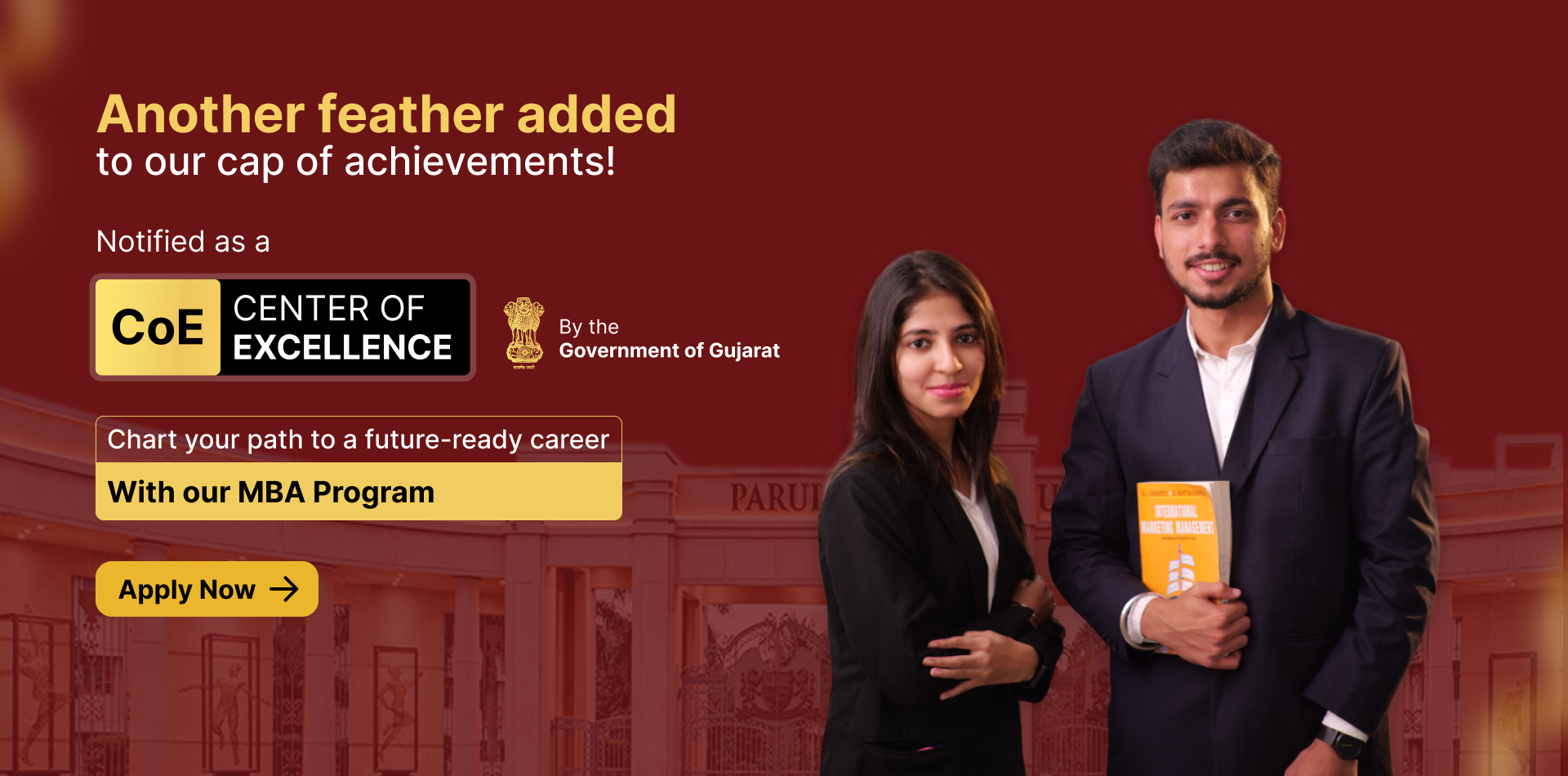 Parul University - banner