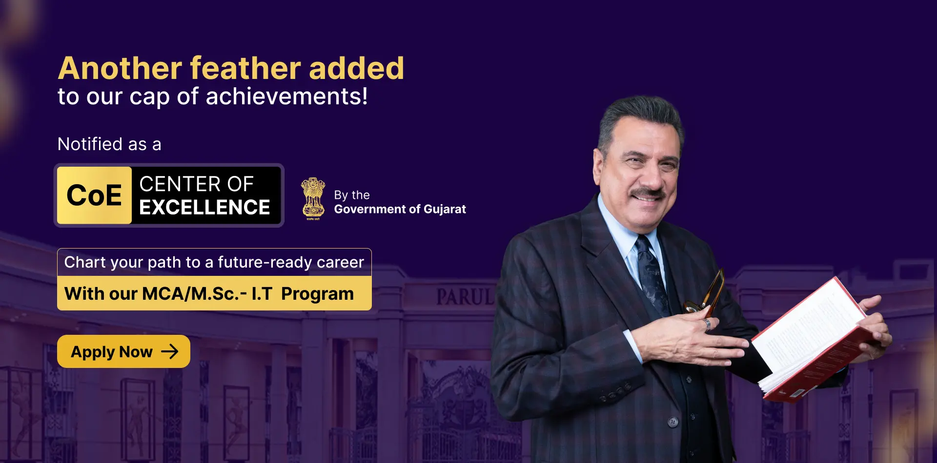 Parul University - banner