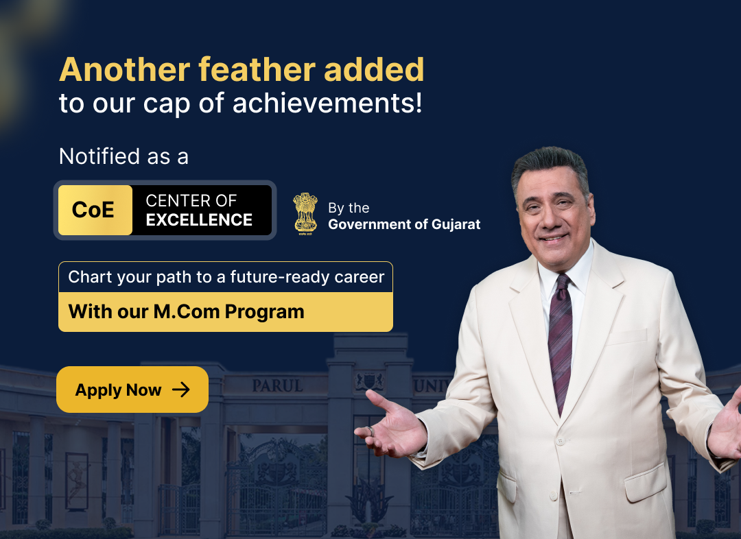 Parul University - banner