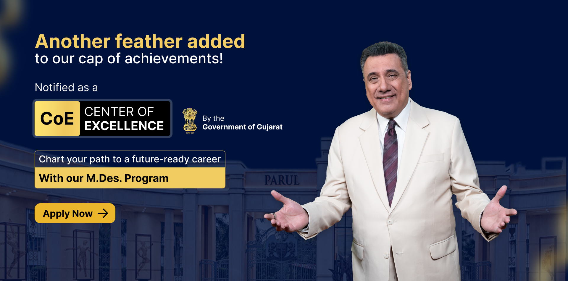 Parul University - banner
