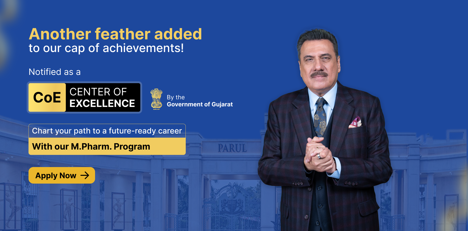 Parul University - banner