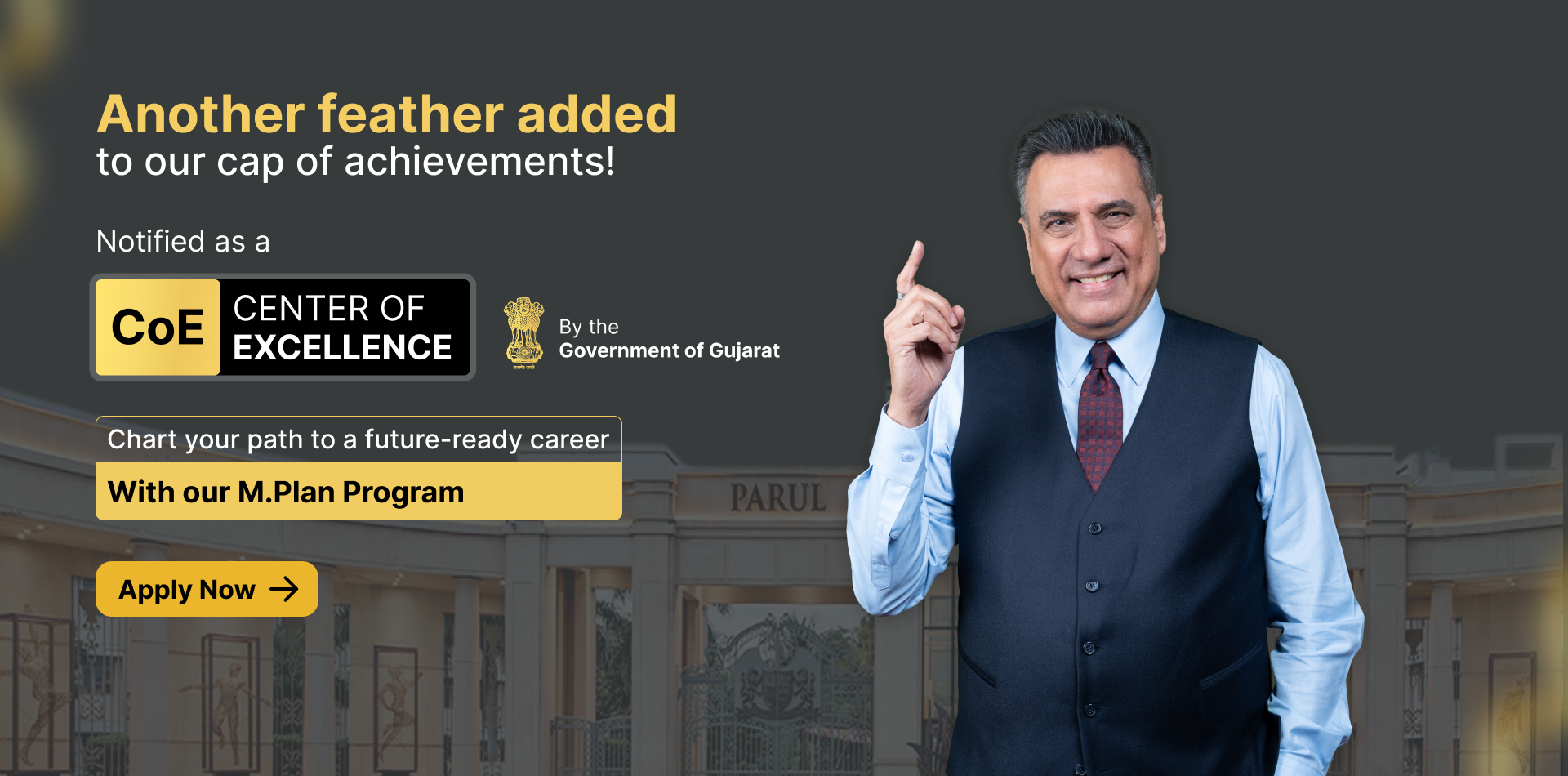 Parul University - banner