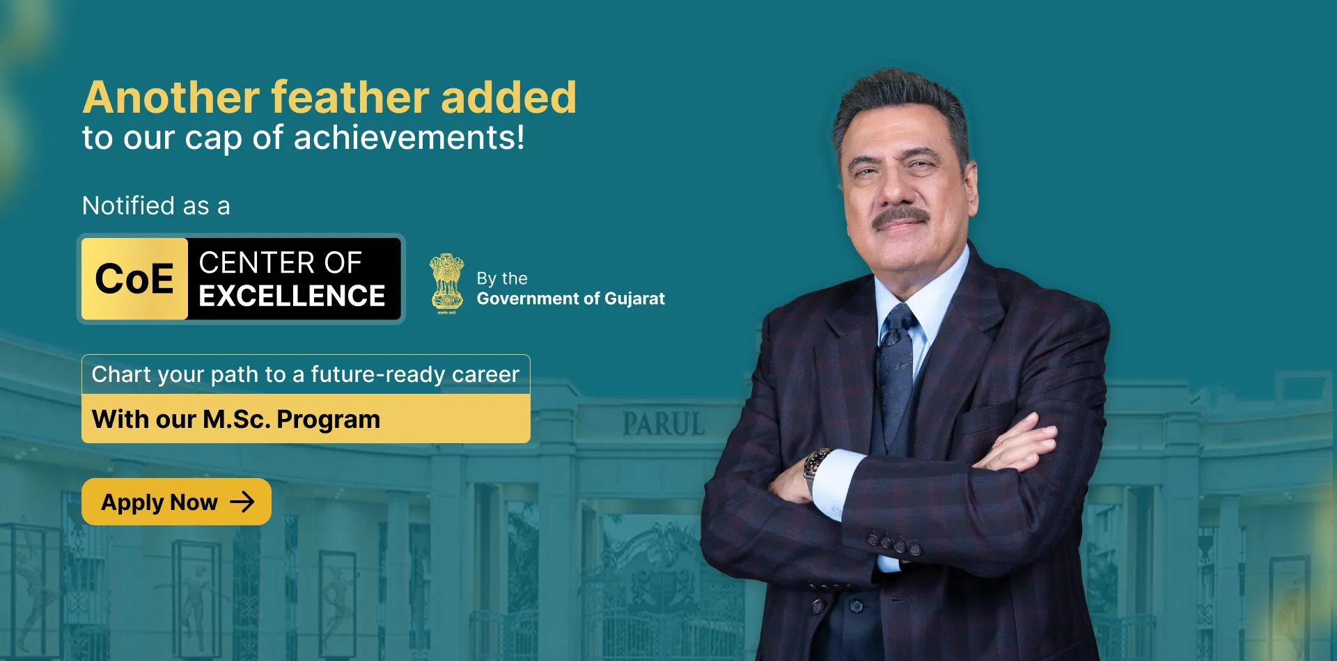 Parul University - banner