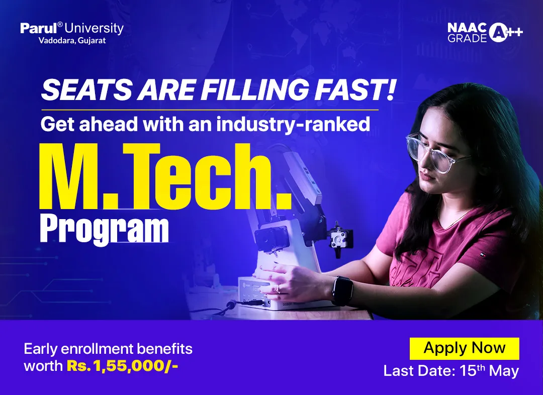 Parul University - banner