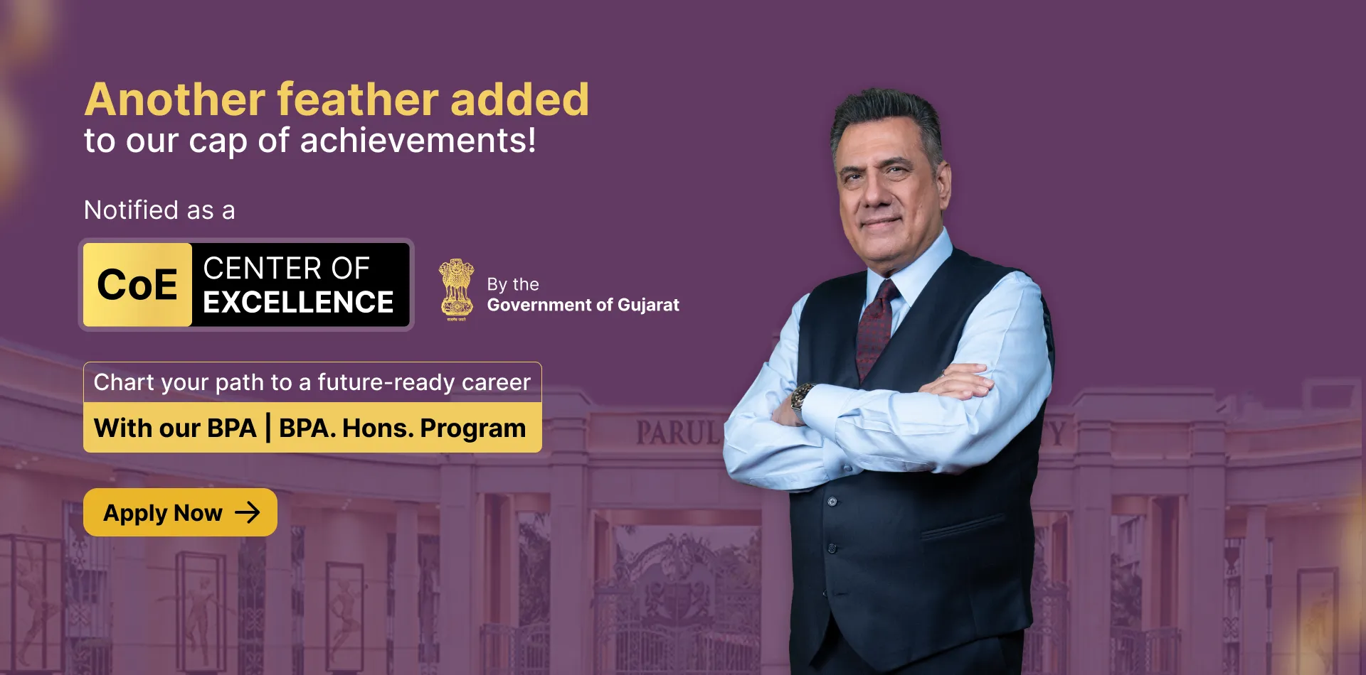 Parul University - banner