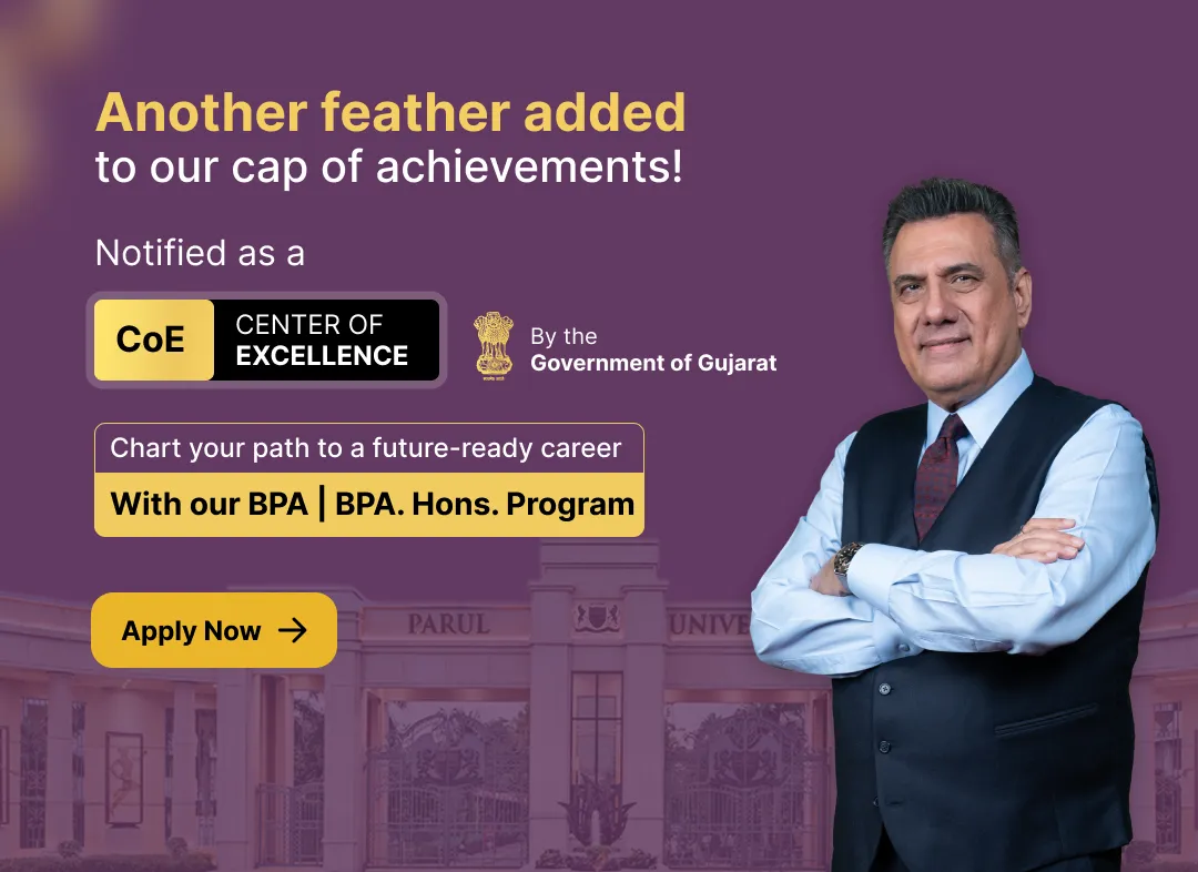 Parul University - banner