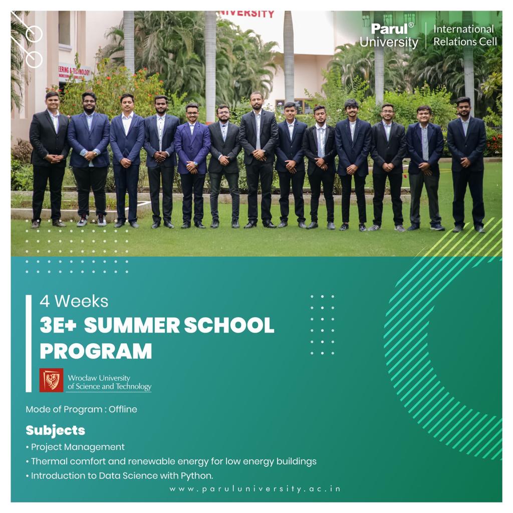 3E+ Summer School Program in Wroclaw University of Science and Technology, Poland