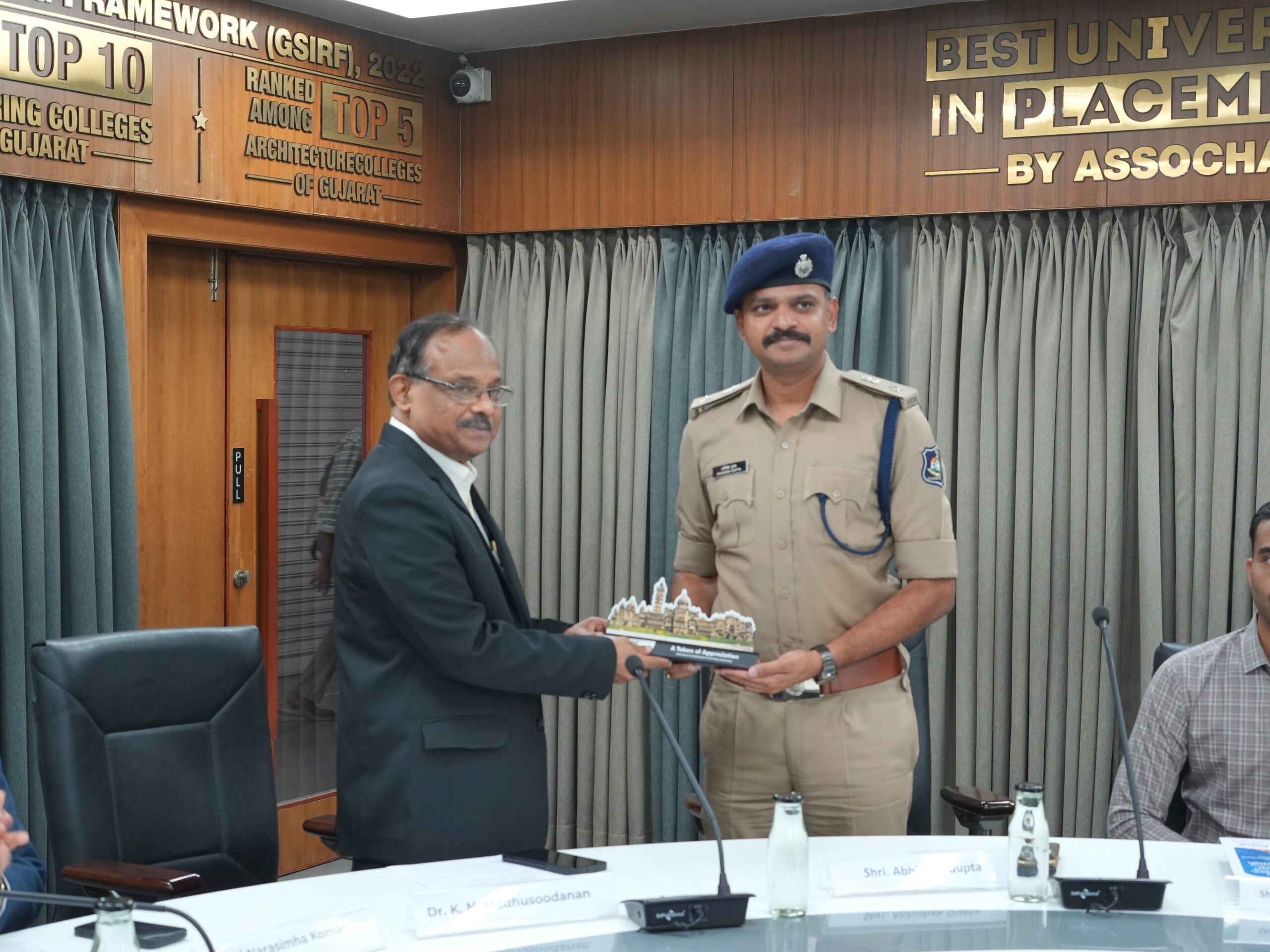 Parul University Vadodara City Police collaboration