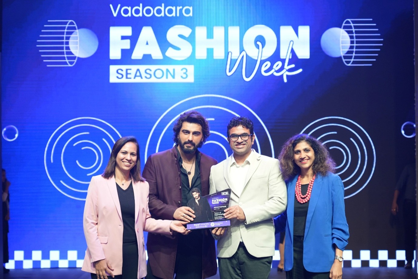 Vadodara Fashion Week Season 3 Dazzles with Innovation at PU, Actor Arjun Kapoor Adds Starry Magic as the Celebrity Guest