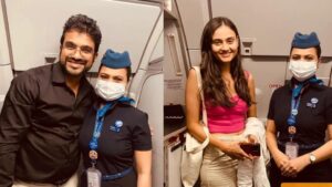 PU is everywhere you go, PU’s Aviation Alumna meets with PU’s president and PU’s brand ambassador Janki Bodiwala