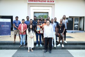 PU’s International students shine at the Gujarat State Senior Rugby tournament 2021