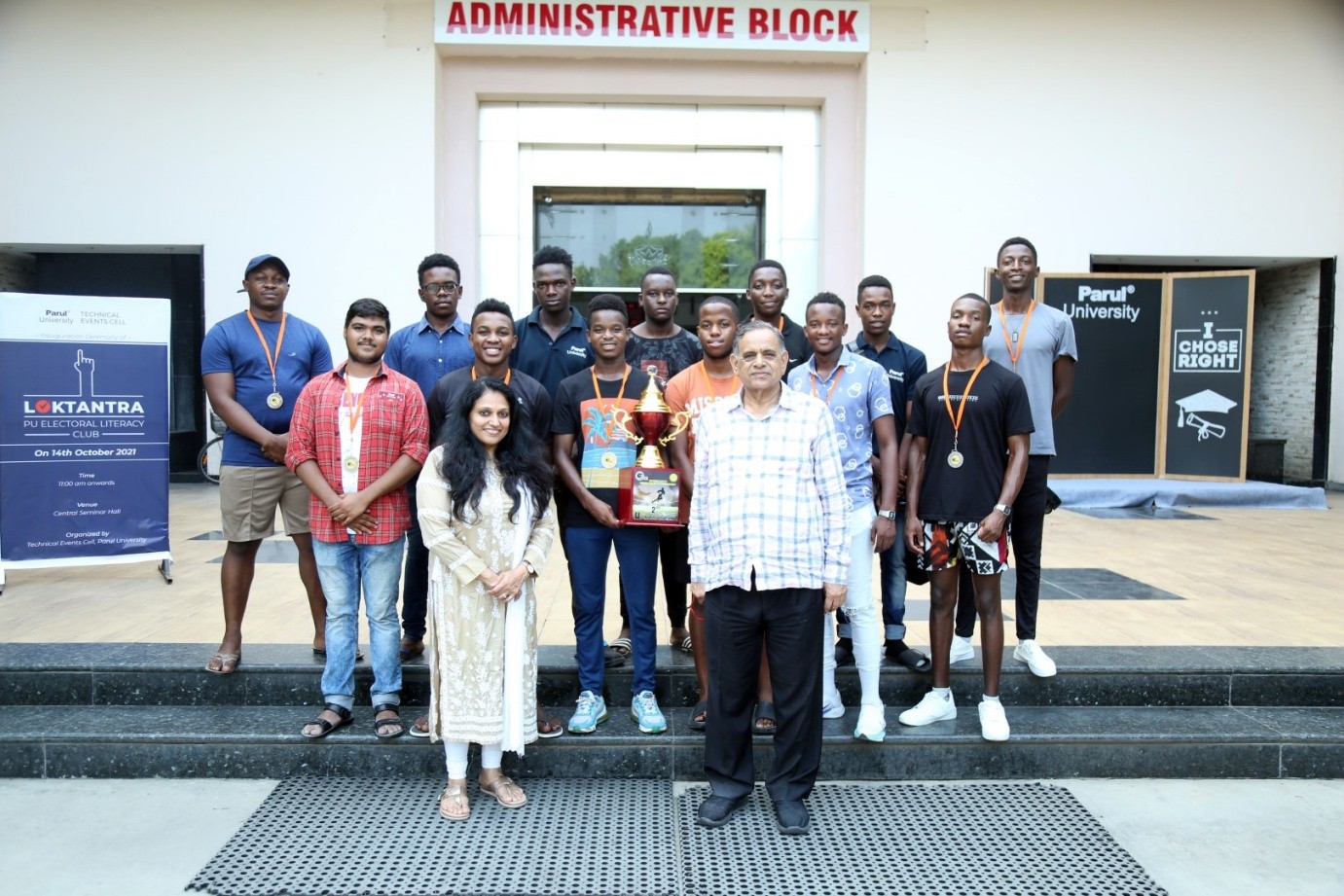 PU’s International students shine at the Gujarat State Senior Rugby tournament 2021