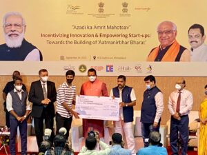 PU’s students make strides in entrepreneurship with 18 Teams have receiving cumulative grant of Rs. 11,18,070/-