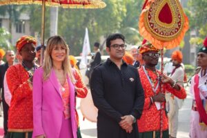 Her Excellency Begoña Gómez and Delegates from the Spanish Government Visit PU’s Startup Incubation Centre, Interacts with Student Startups, and Explores India’s Dynamic Startup Ecosystem